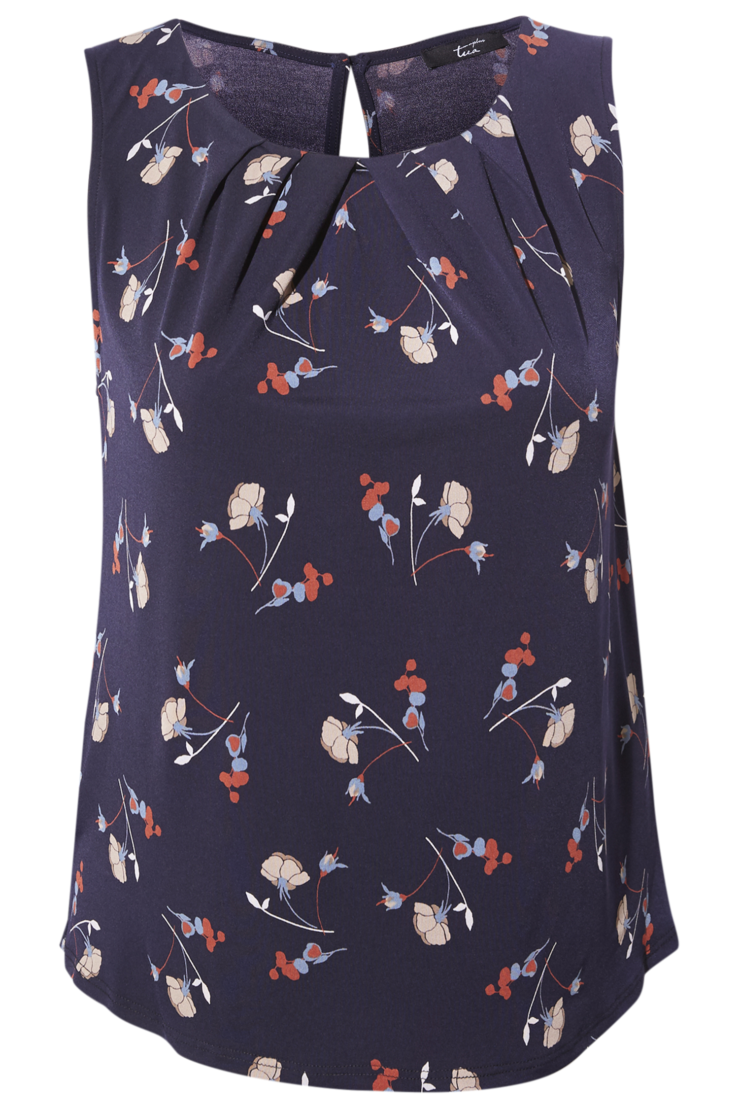 Printed Sleeveless Top