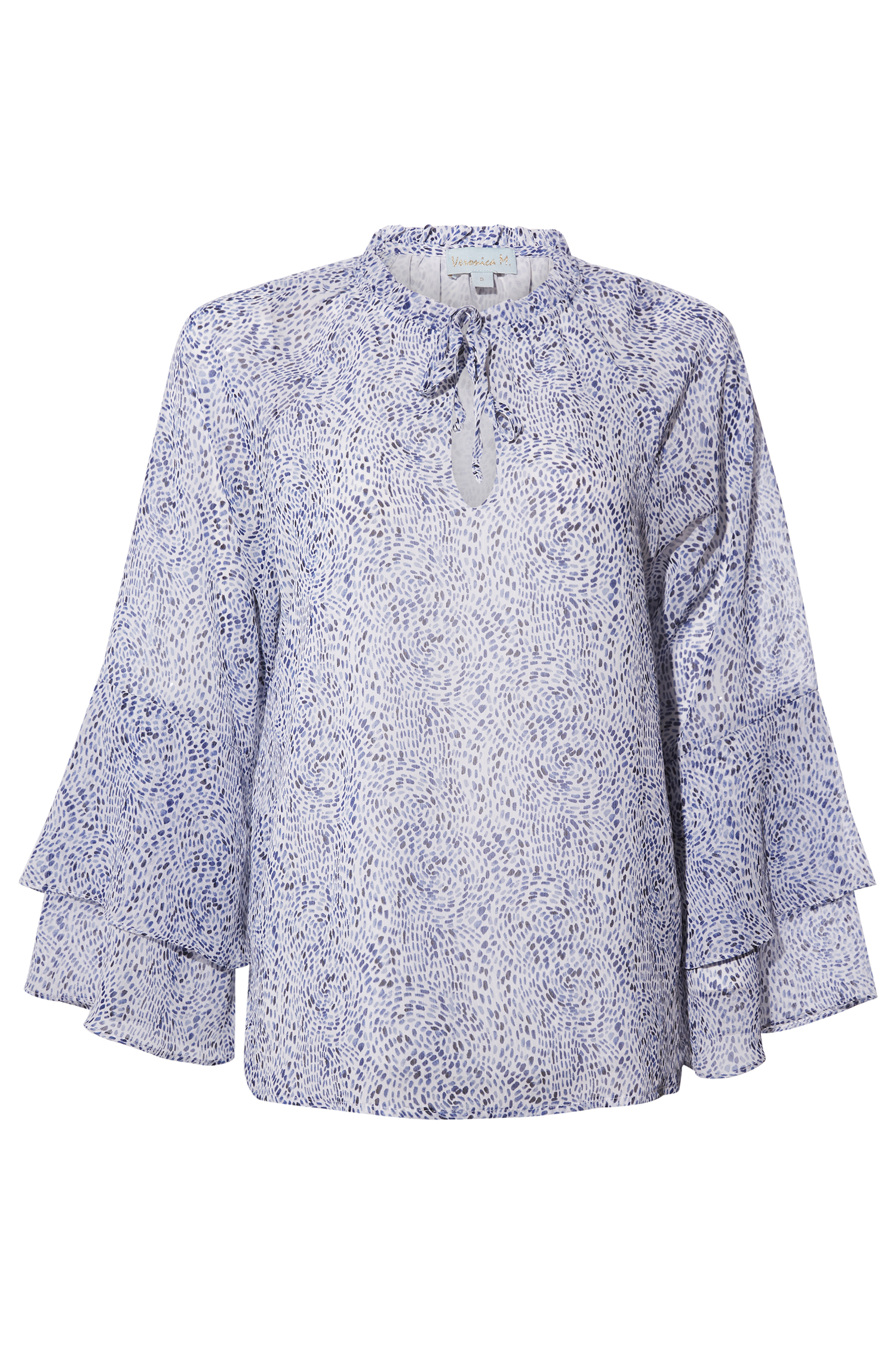 Veronica M Flare Sleeve Blouse