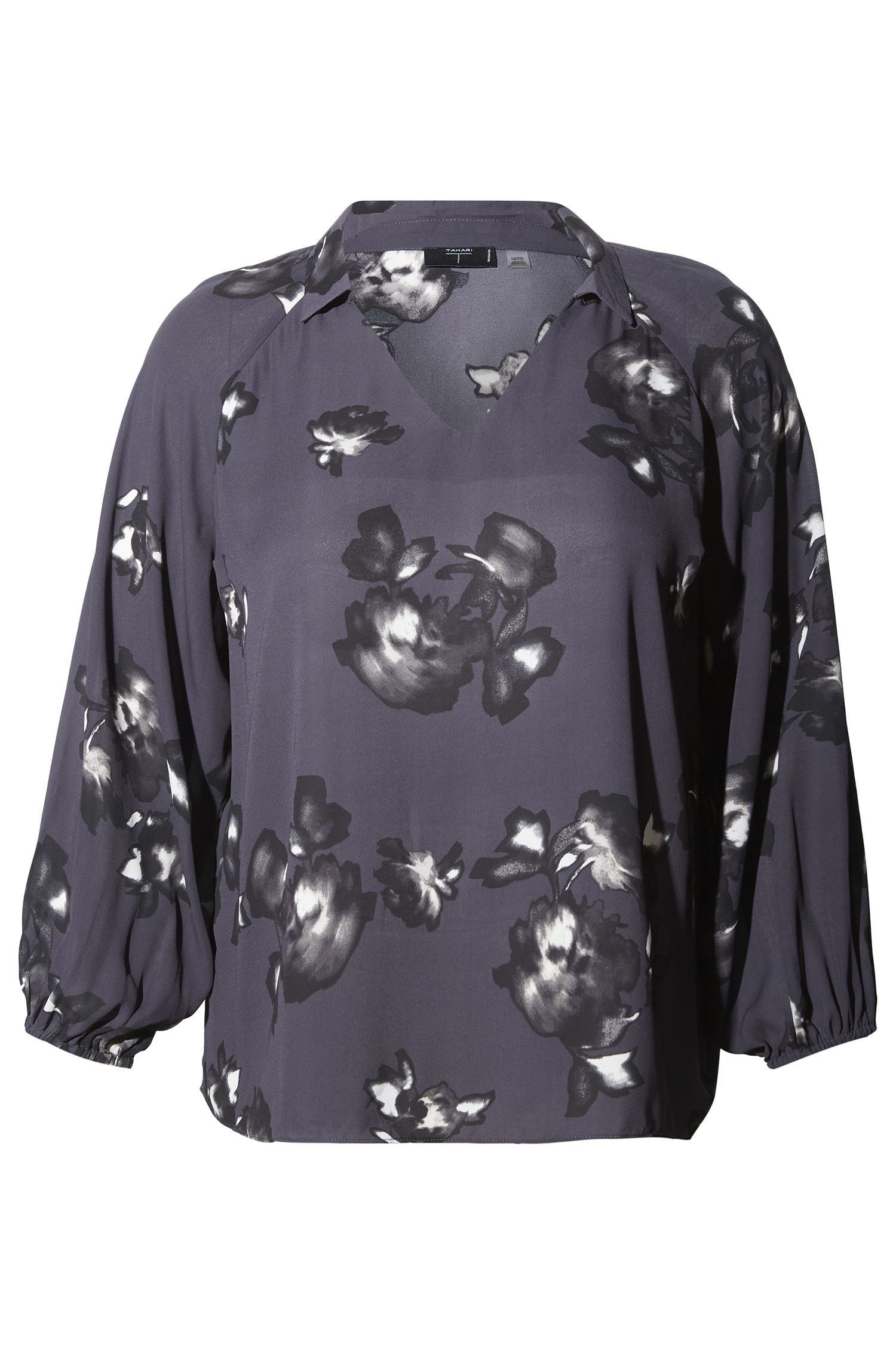 V-Neck Printed Top