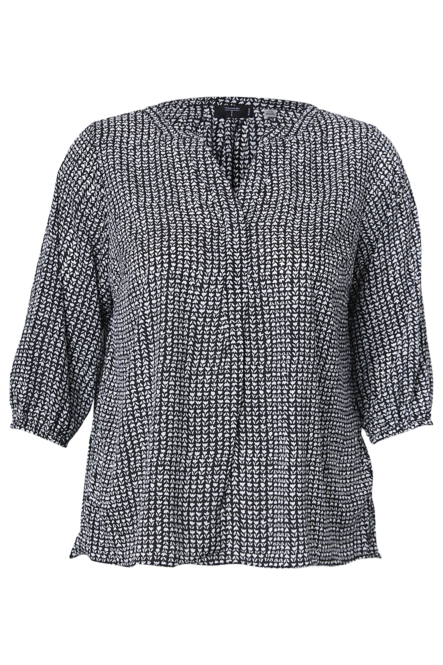 3/4 Sleeve Printed Top