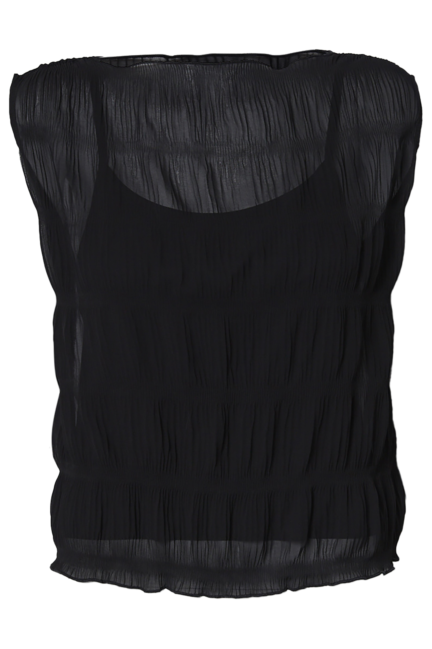 Textured Sleeveless Top
