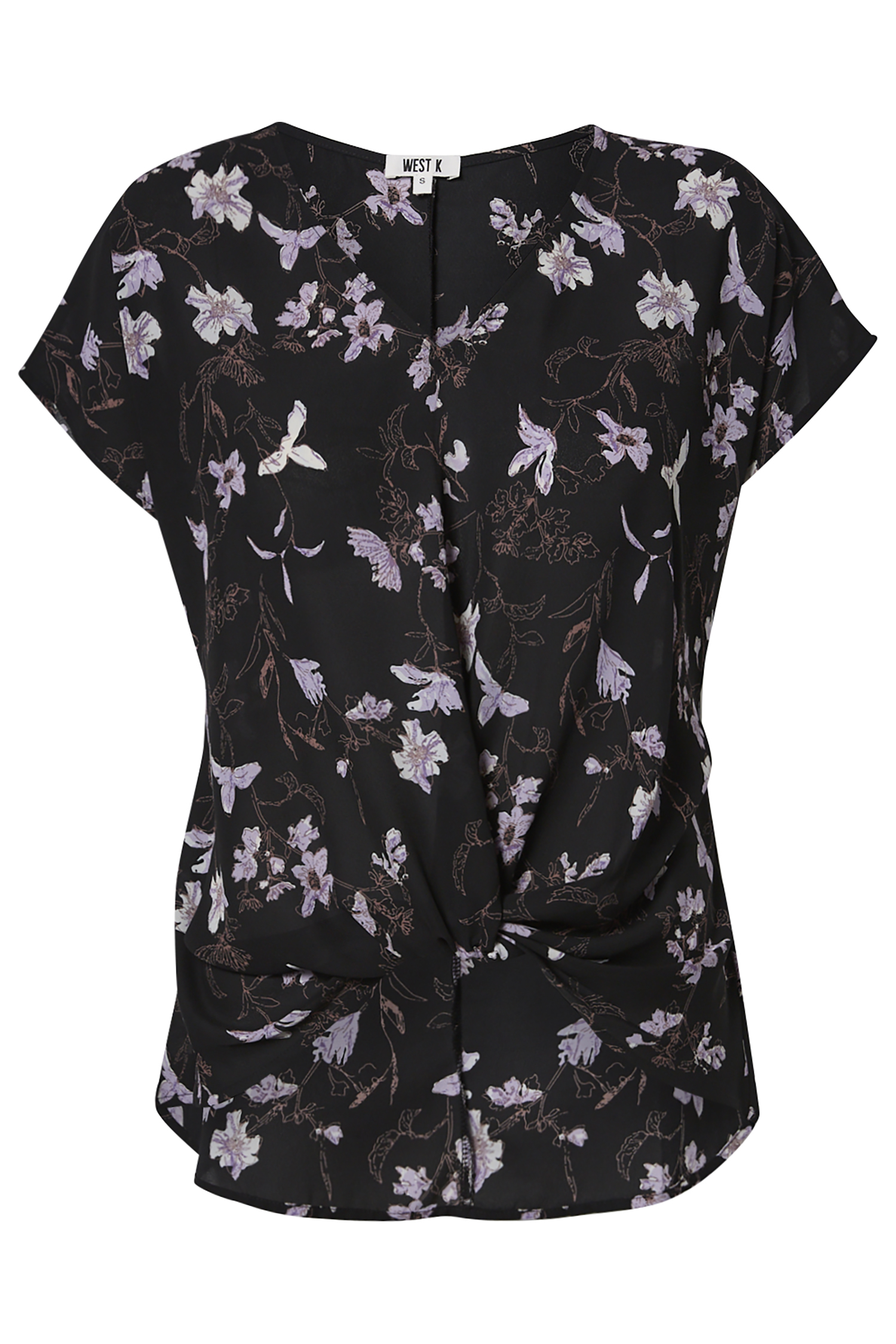 Floral Short Sleeve Top