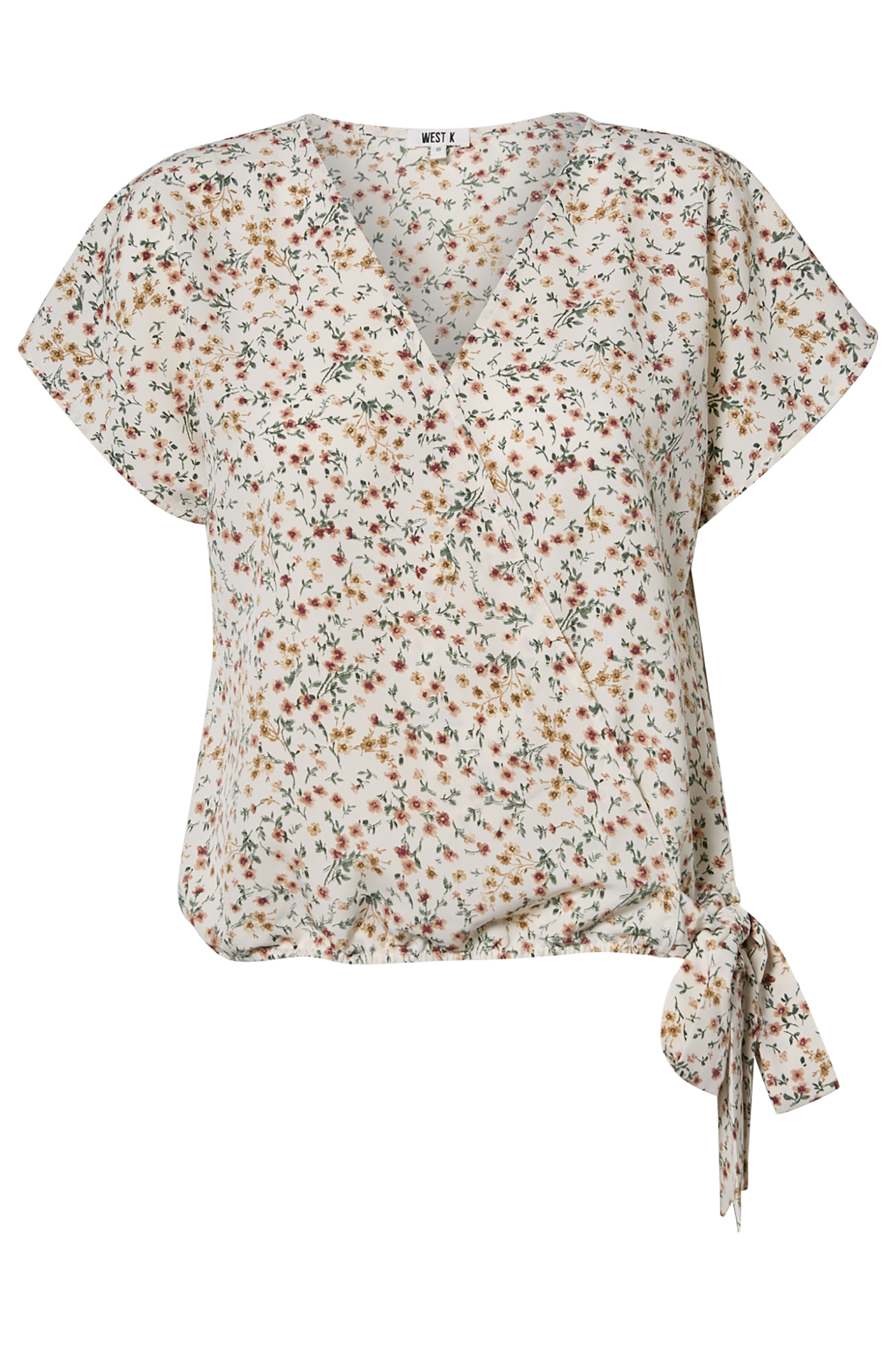 Short Sleeve Floral Top