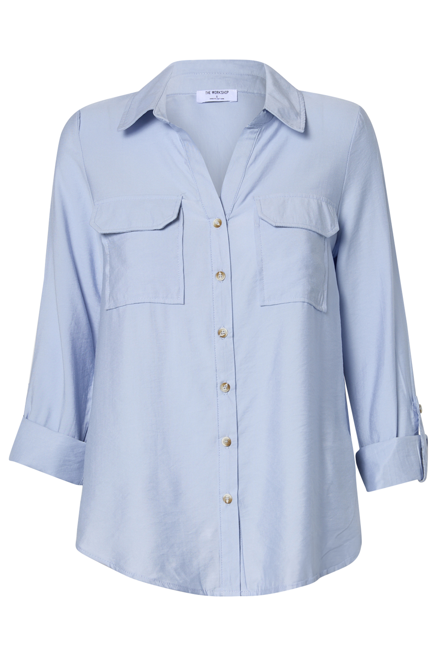 Long Sleeve Button Up Top