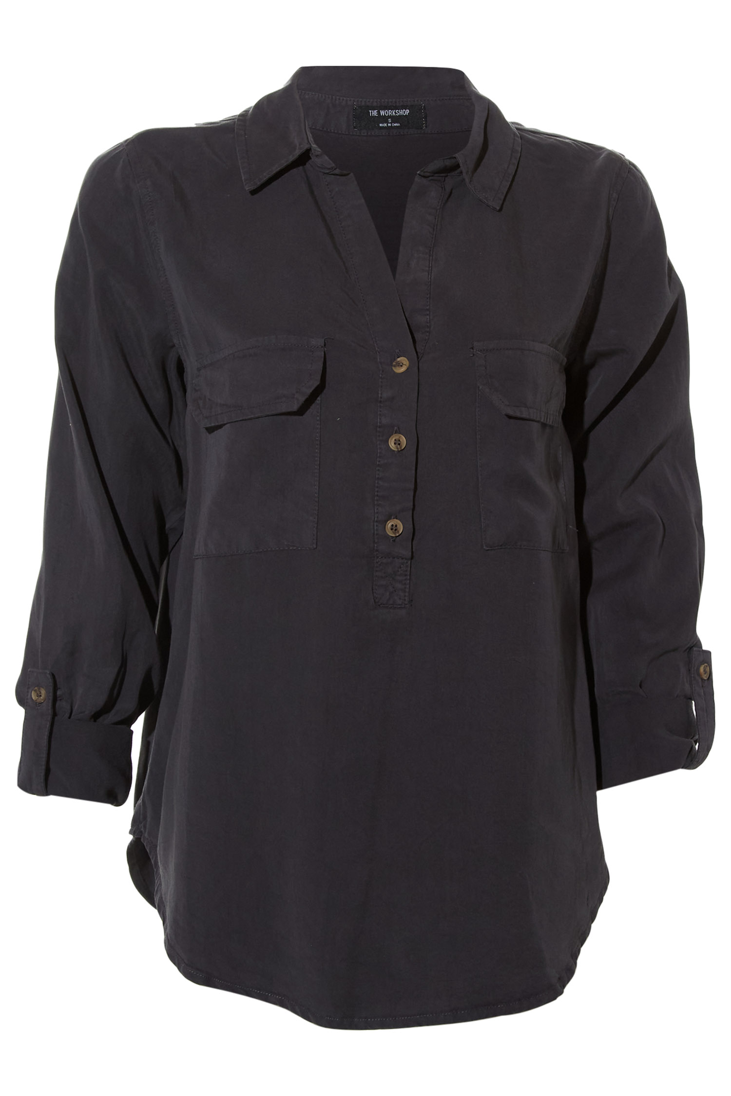 Half Button Up Top