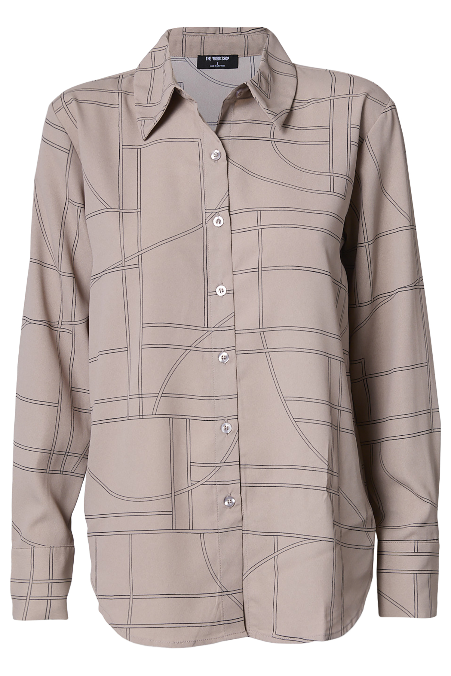 Printed Long Sleeve Top