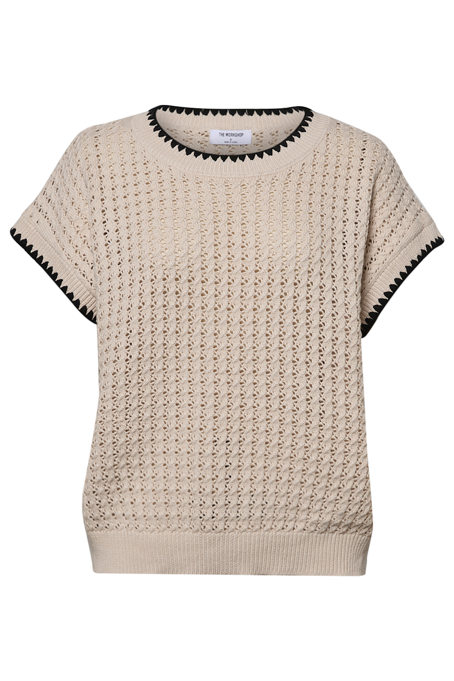 Short Sleeve Knit Top