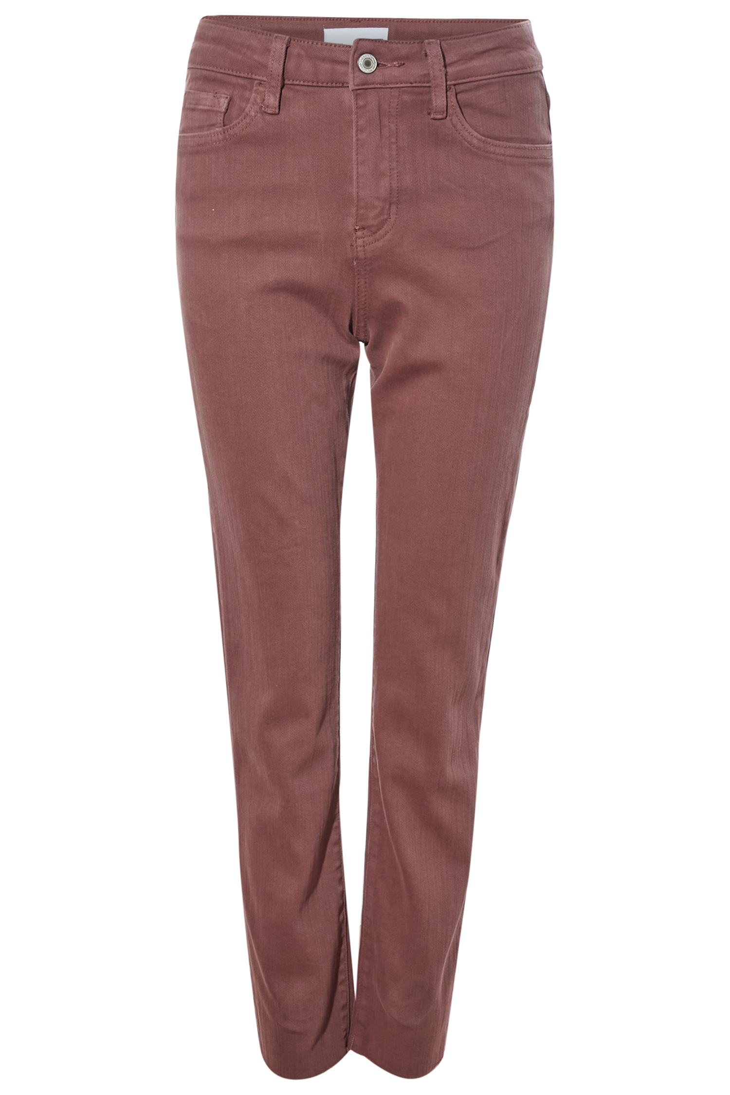 High Rise Slim Straight Jean