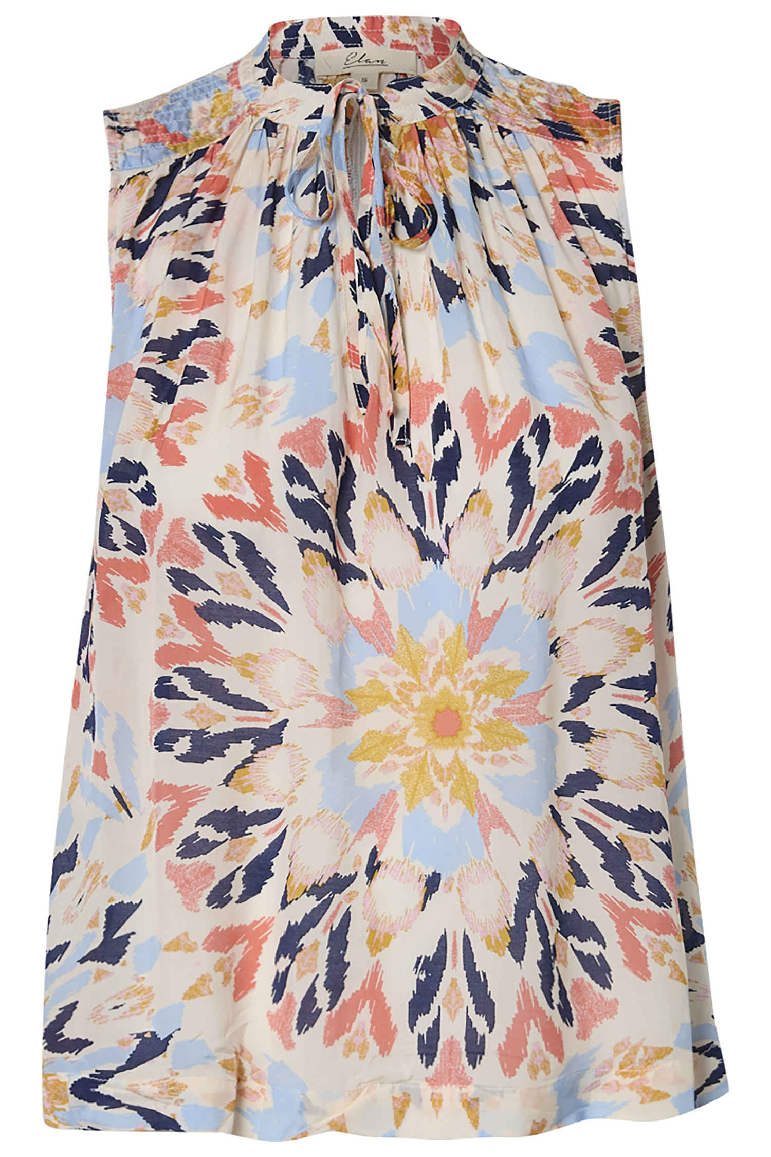 Printed Sleeveless Top