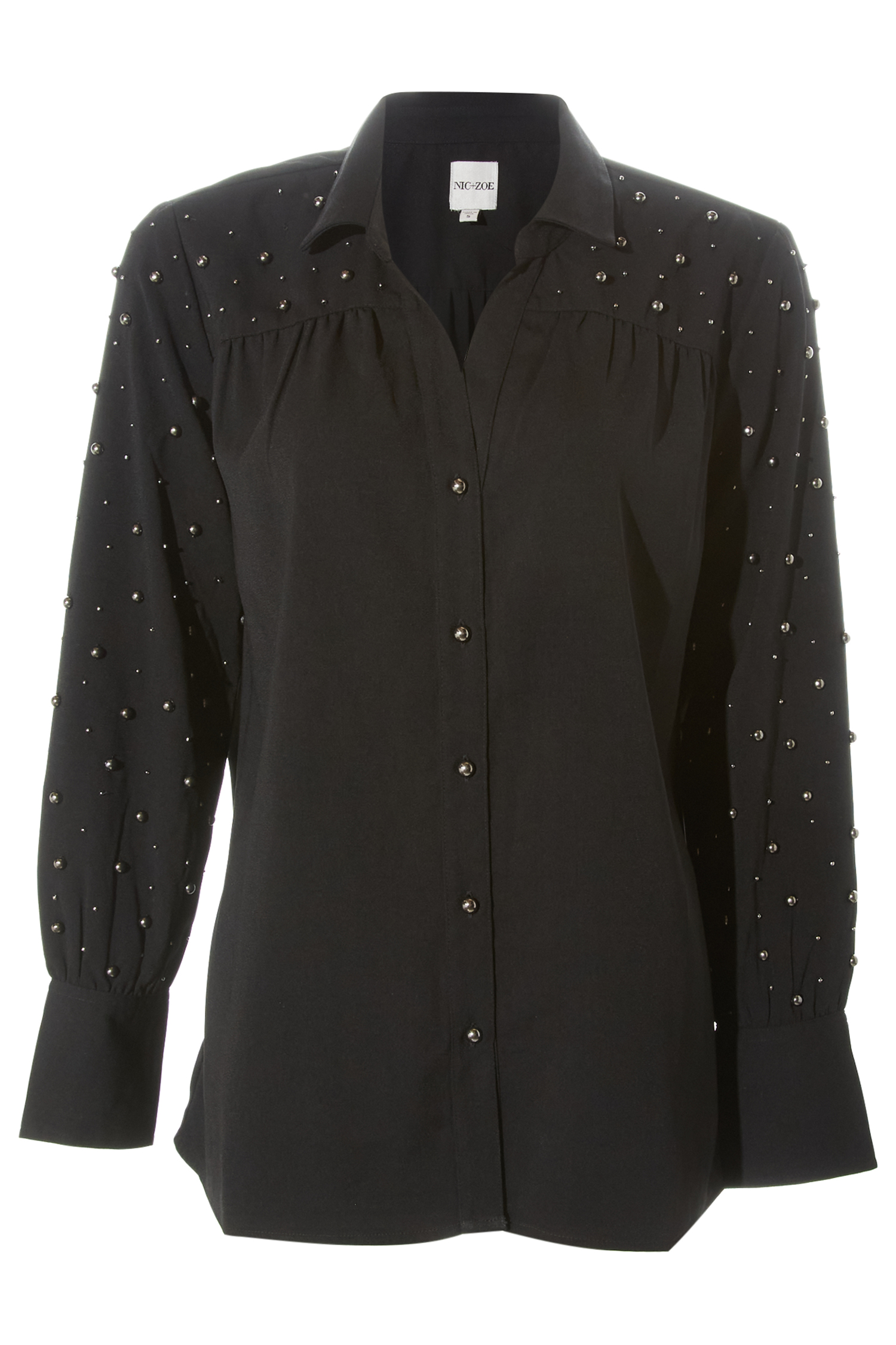 NIC+ZOE Sparkle Sleeve Top