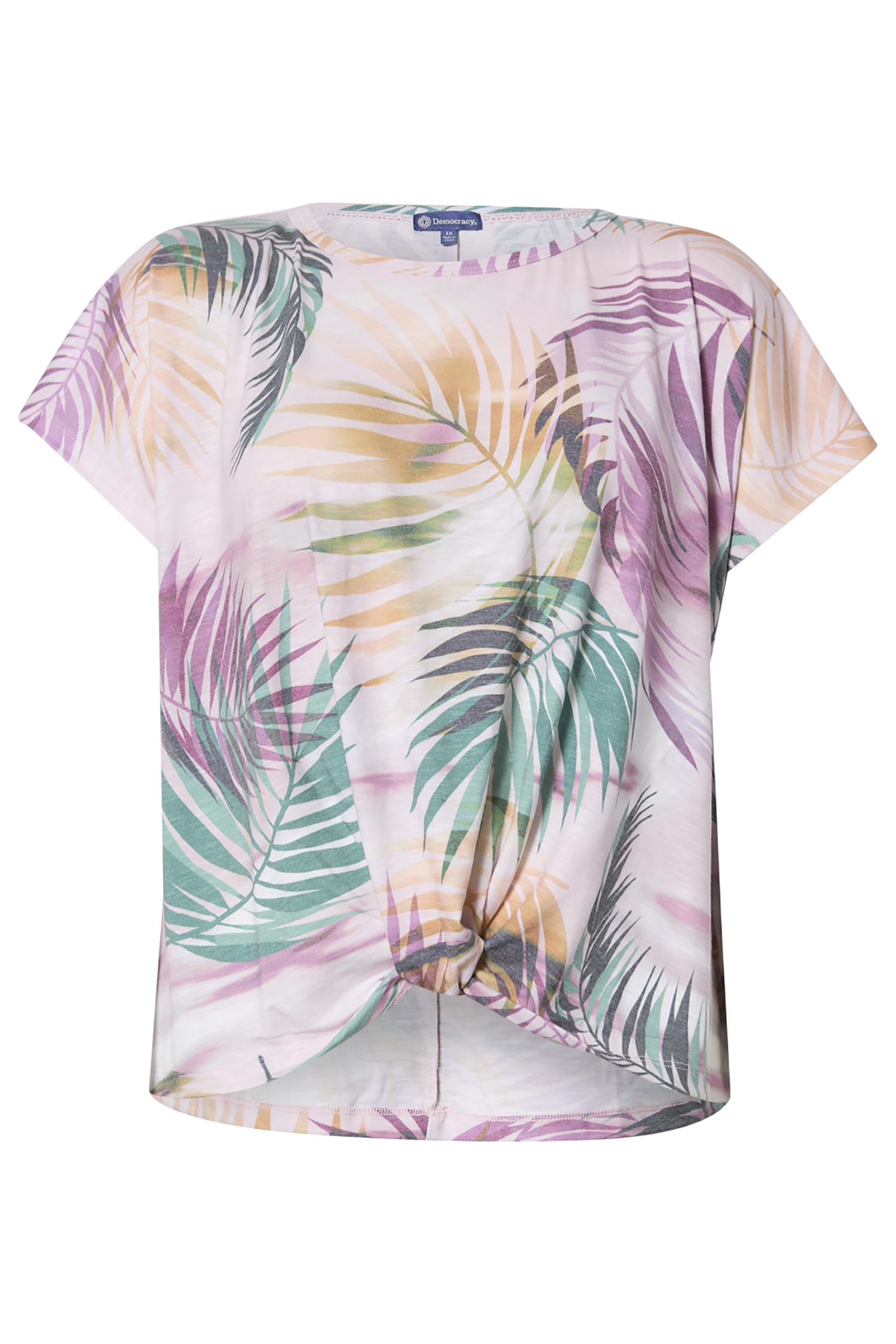 Democracy Front Twist Top