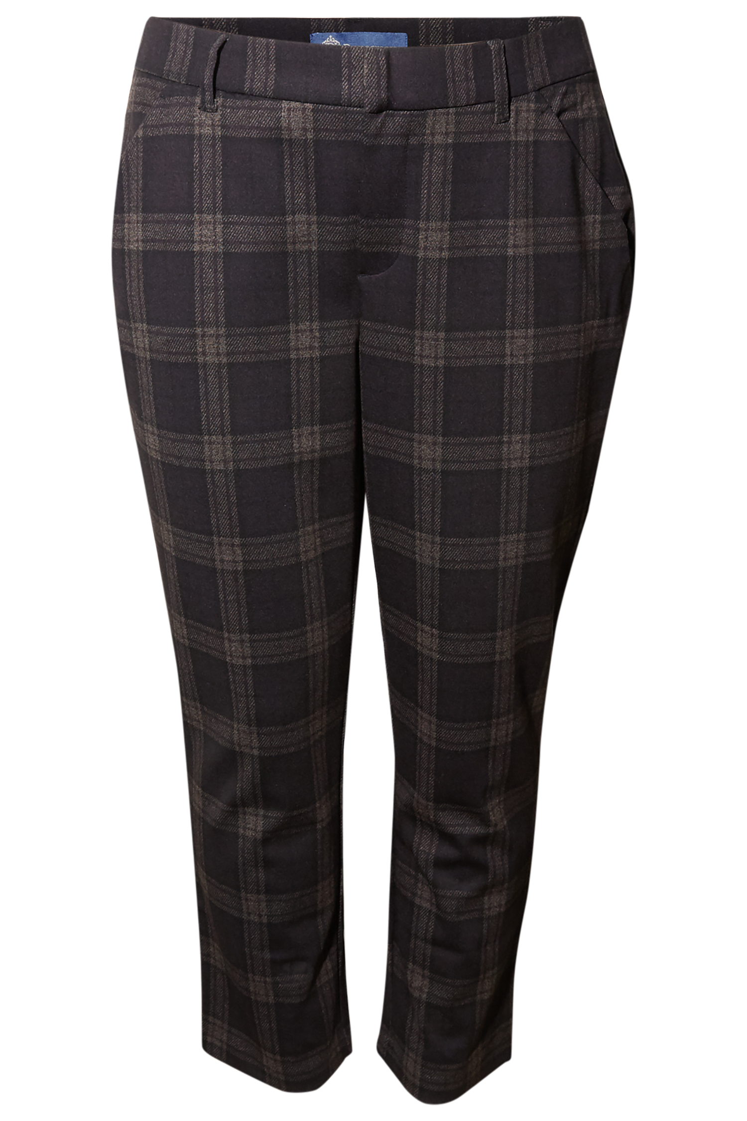 Democracy High Rise Plaid Trouser