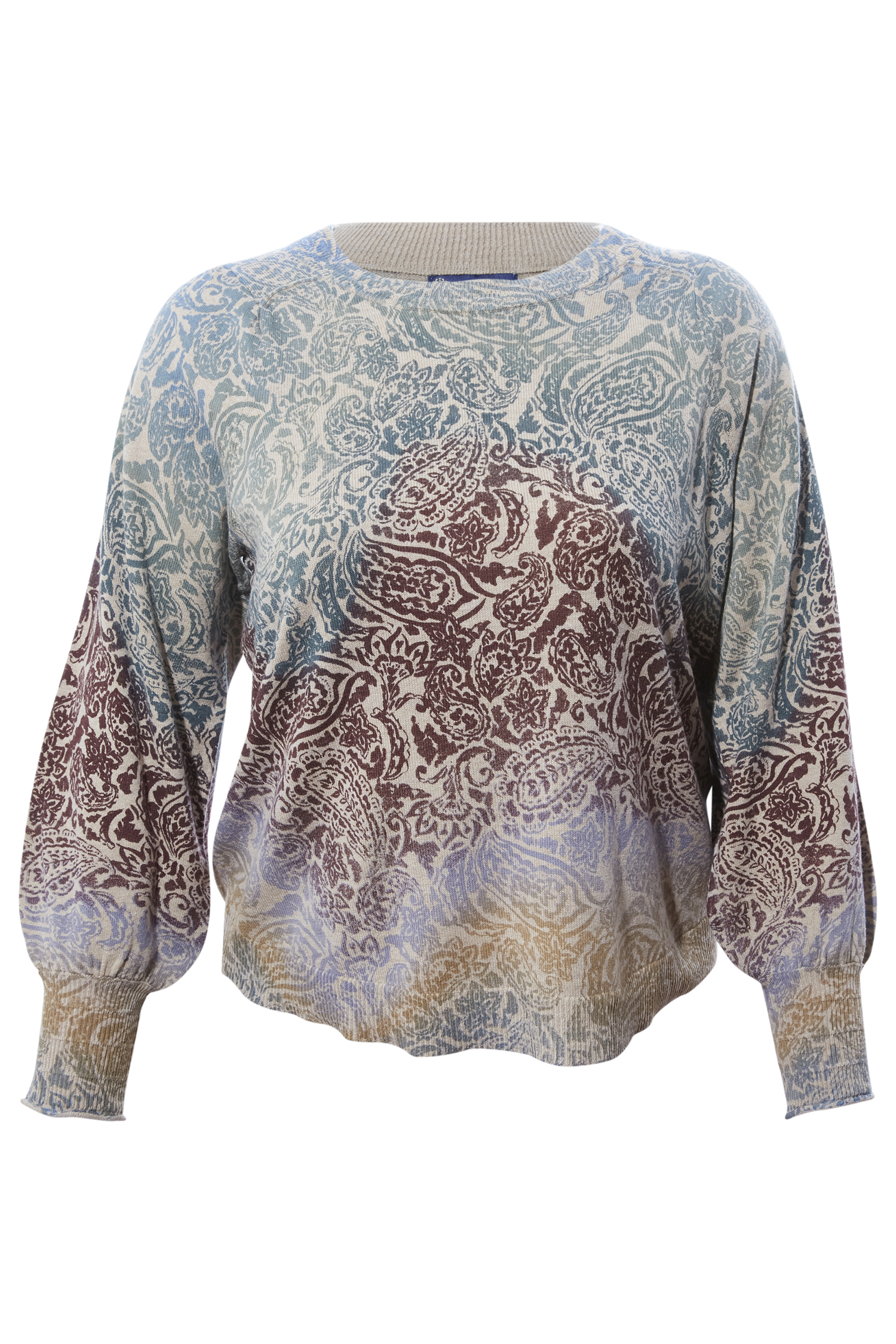 Democracy Multi Colored Printed Sweater