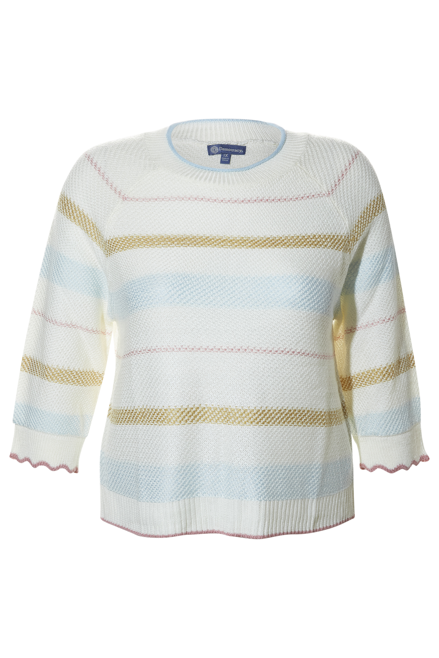 Democracy Striped Sweater