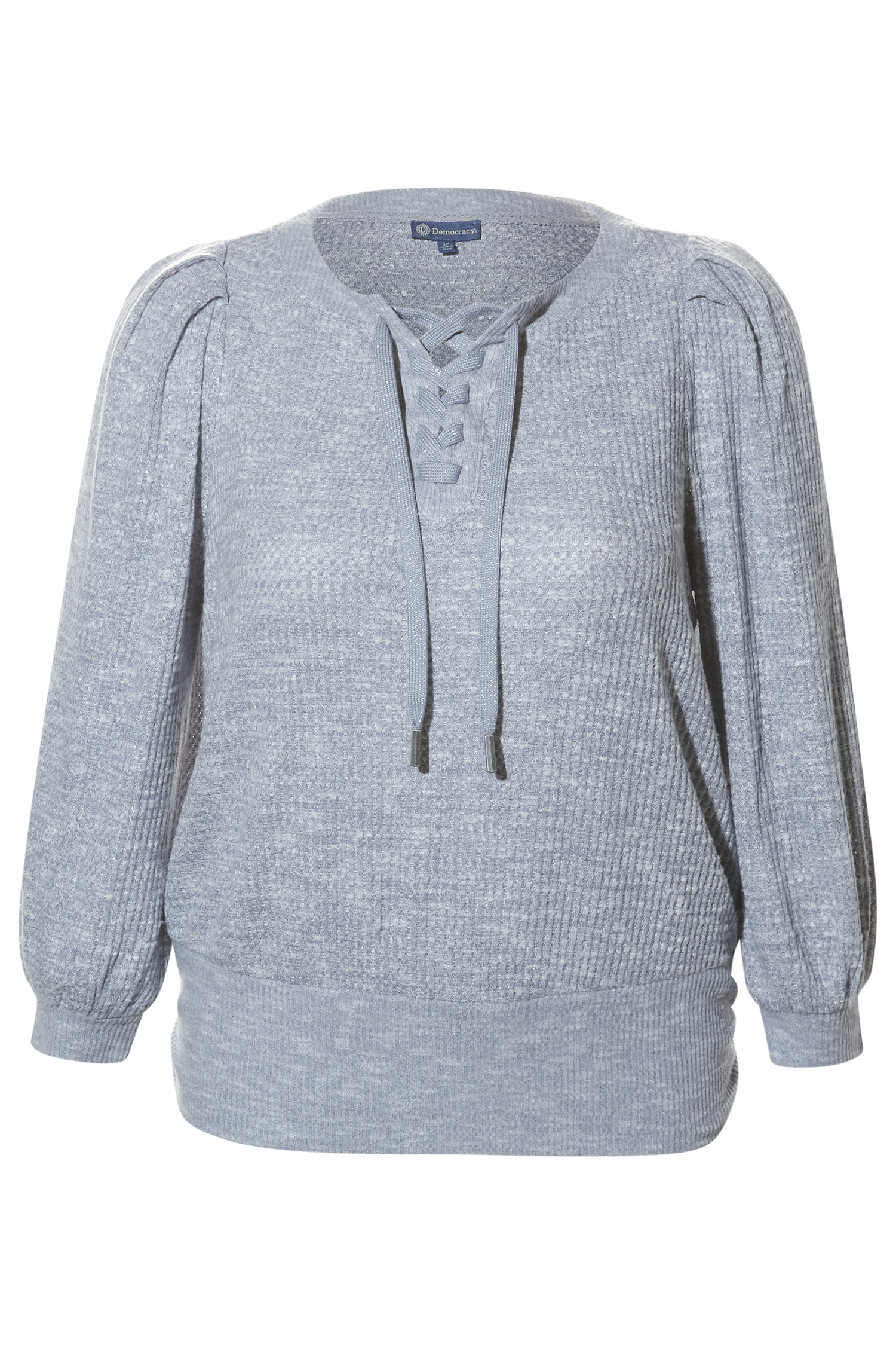 Democracy Lace Up Top
