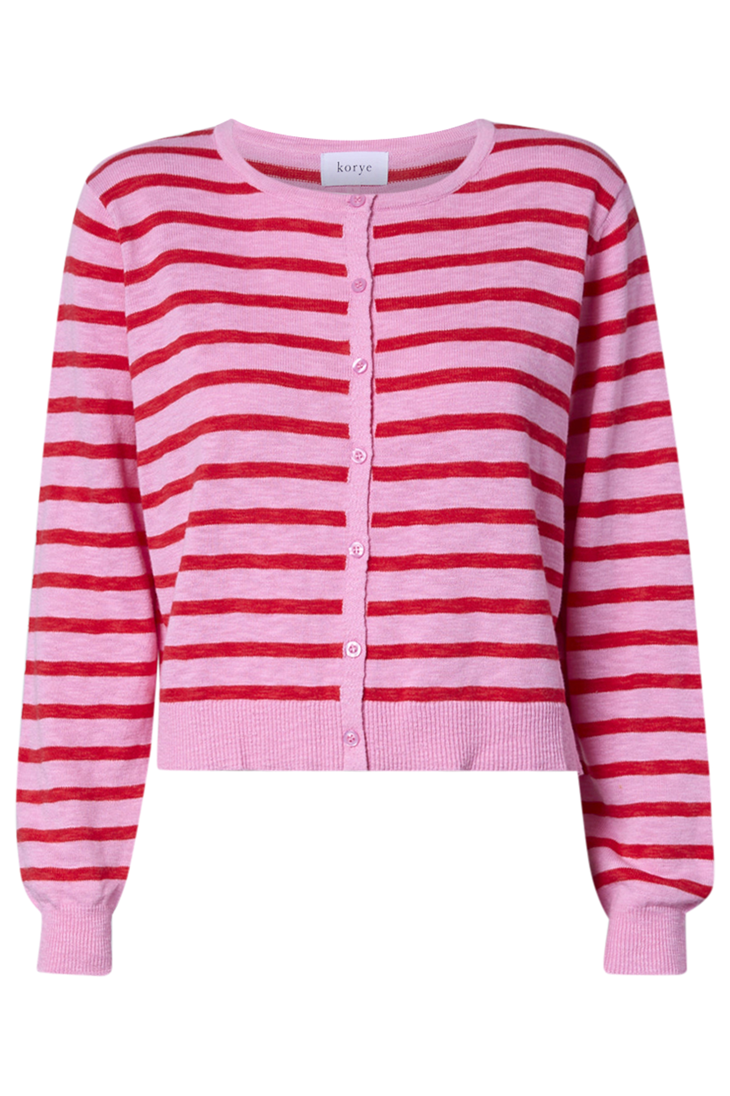Long Sleeve Striped Cardigan