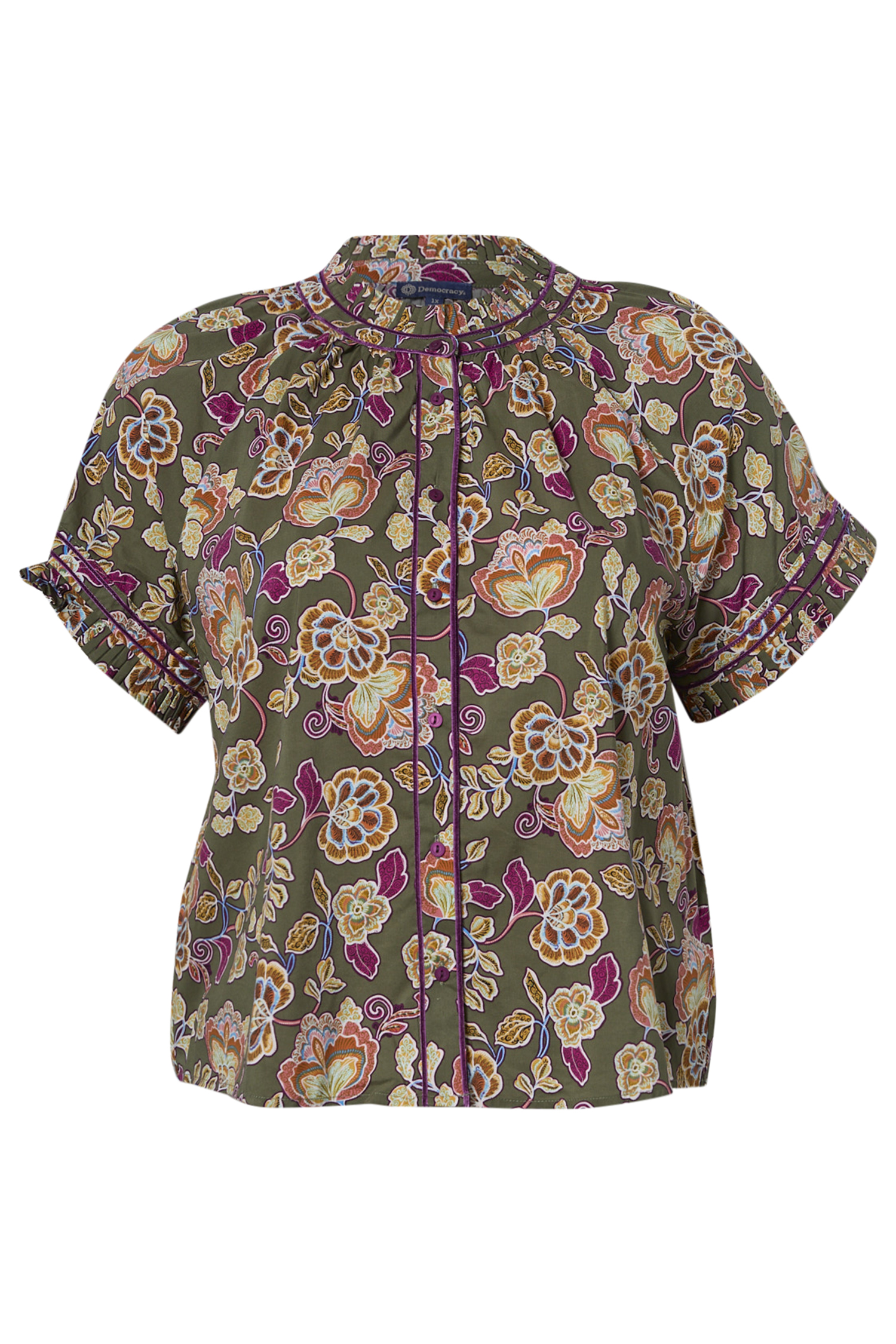 Democracy Printed Top
