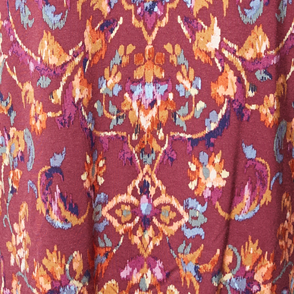 Burgundy Multi