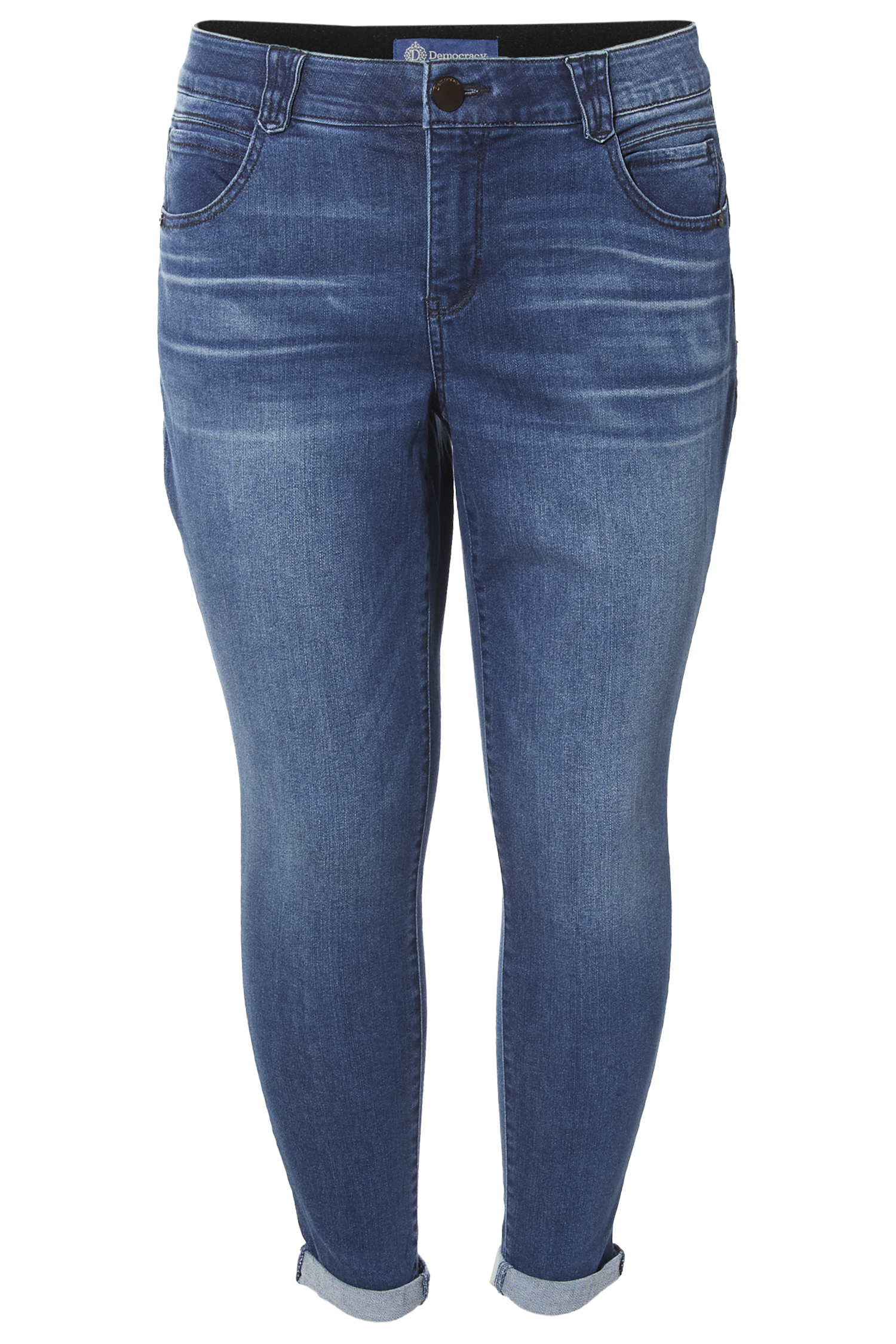 Democracy Ankle Skimmer Cuffed Jean