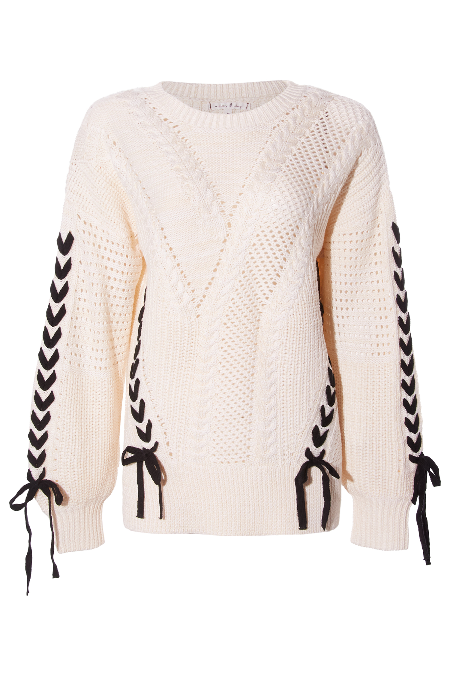 Ribbon Tie Sweater