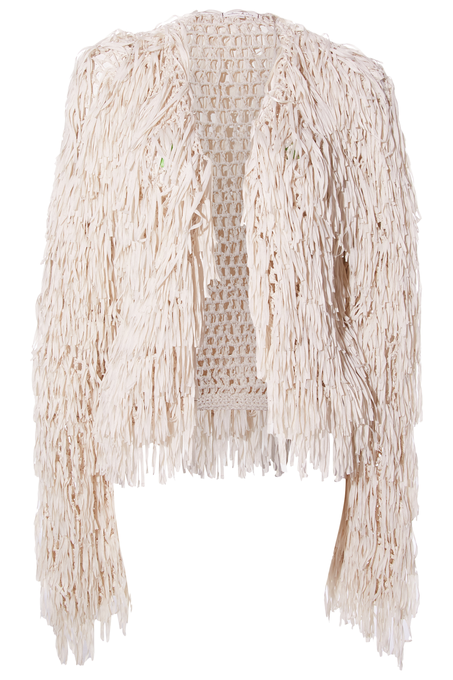Fringe Open Front Cardigan