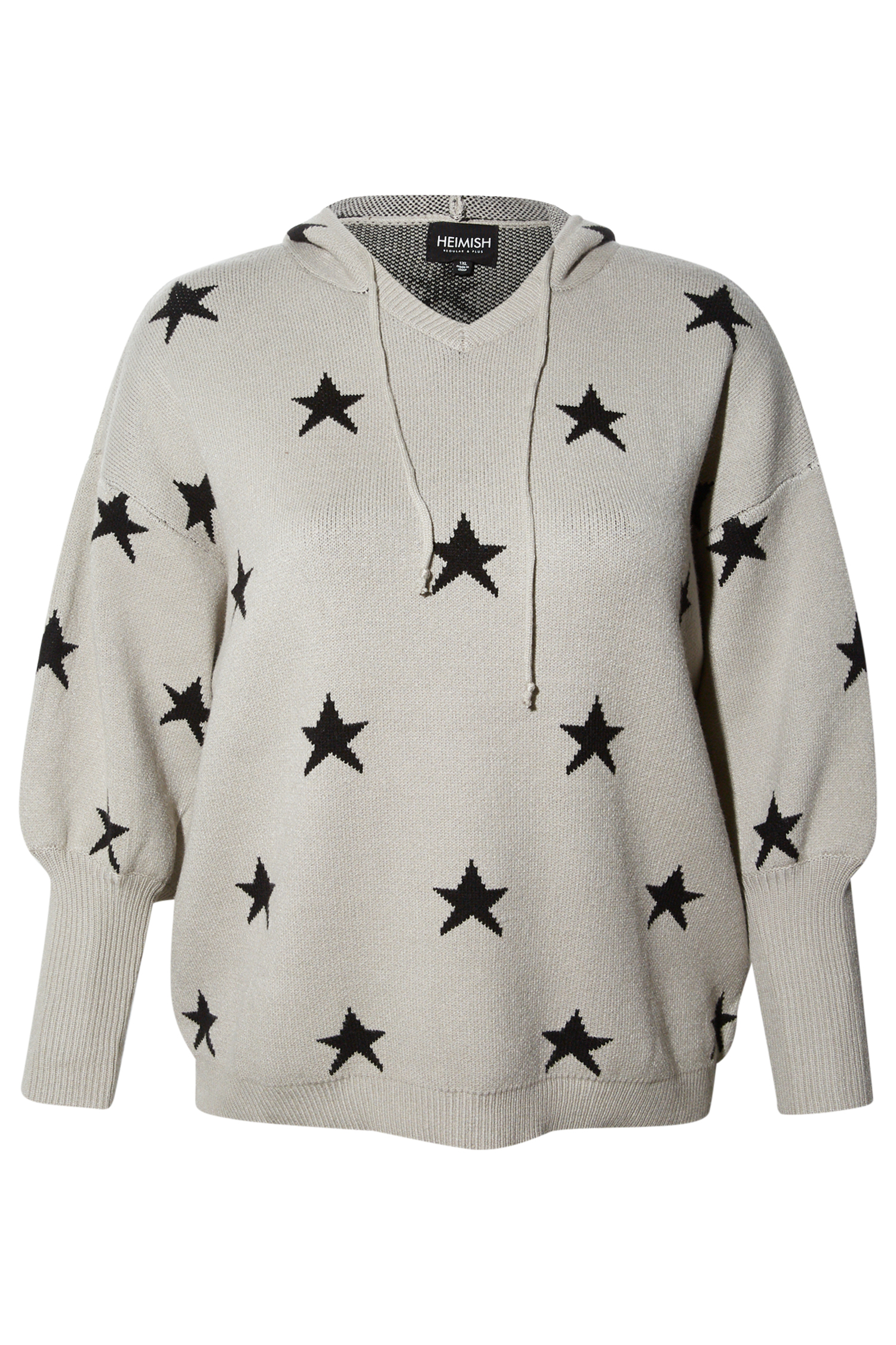 Star Hoodie Top