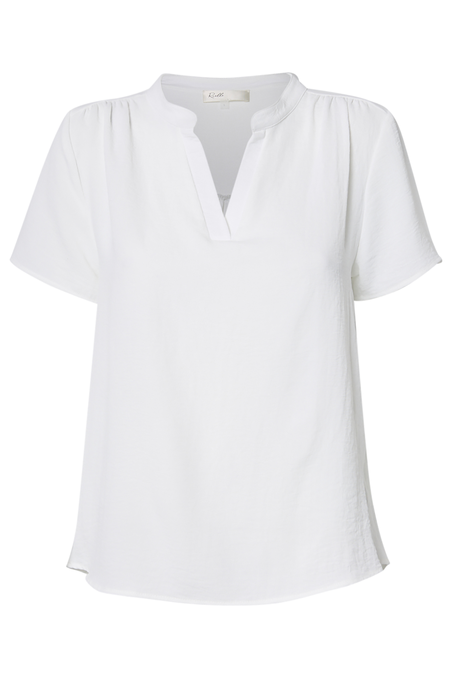 Split Neck Top
