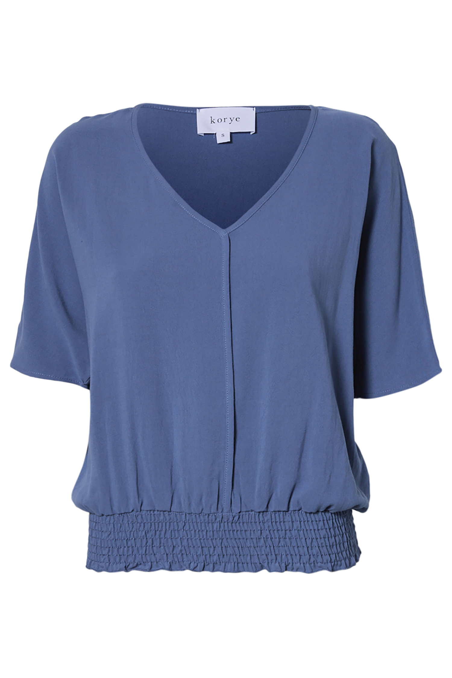 Smocked Linen Top