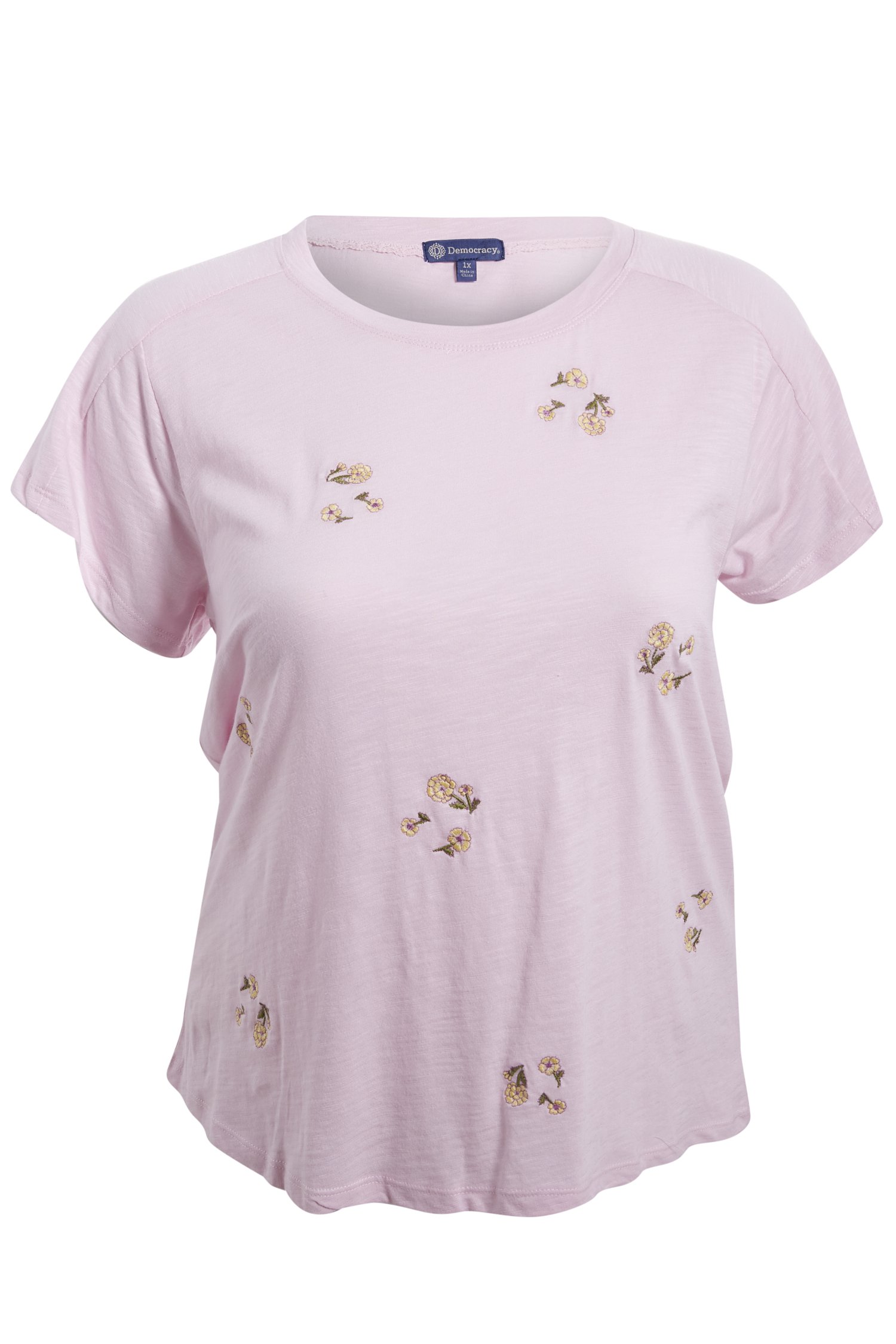 Democracy Floral Embroidered Top