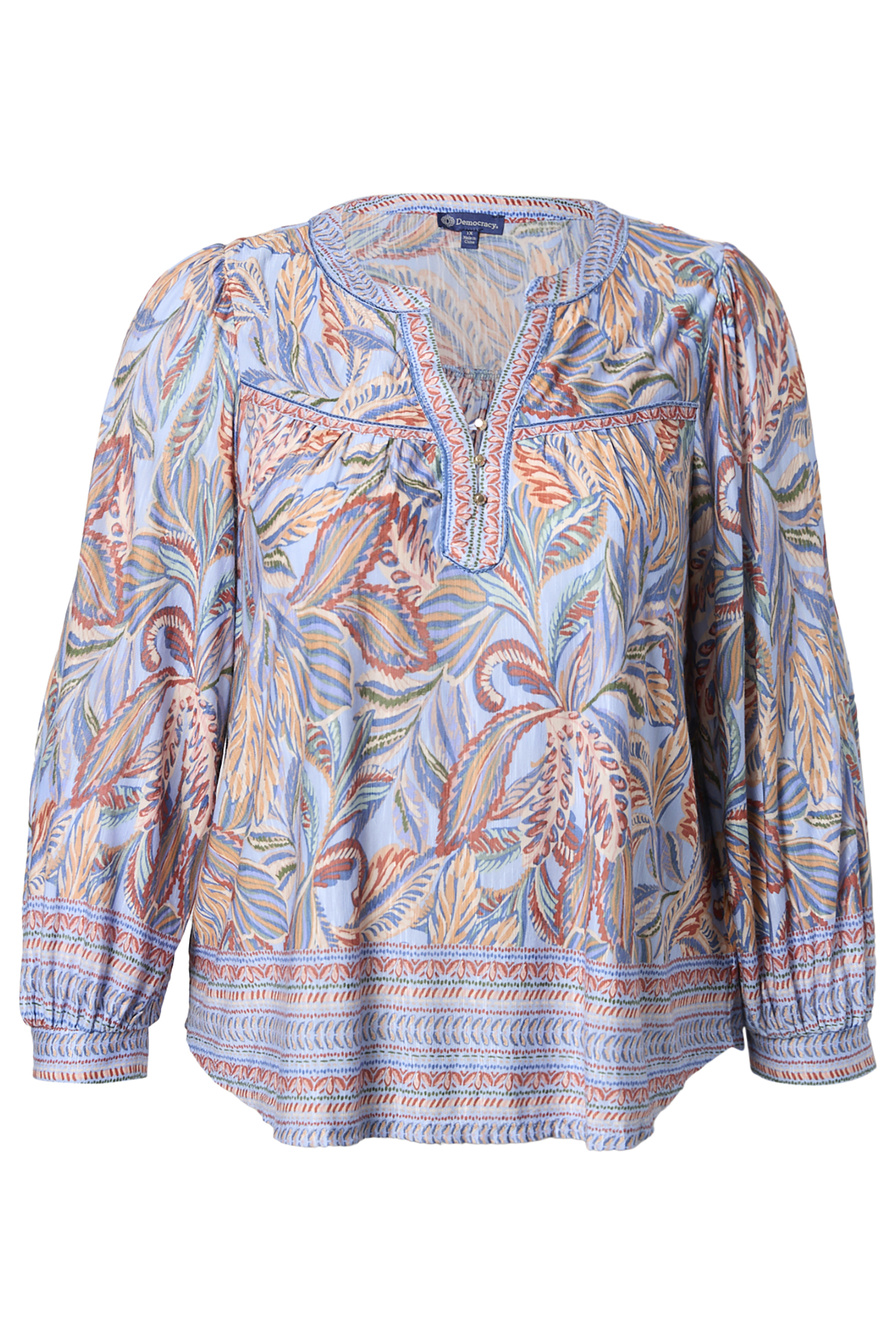 Democracy Floral Print Top