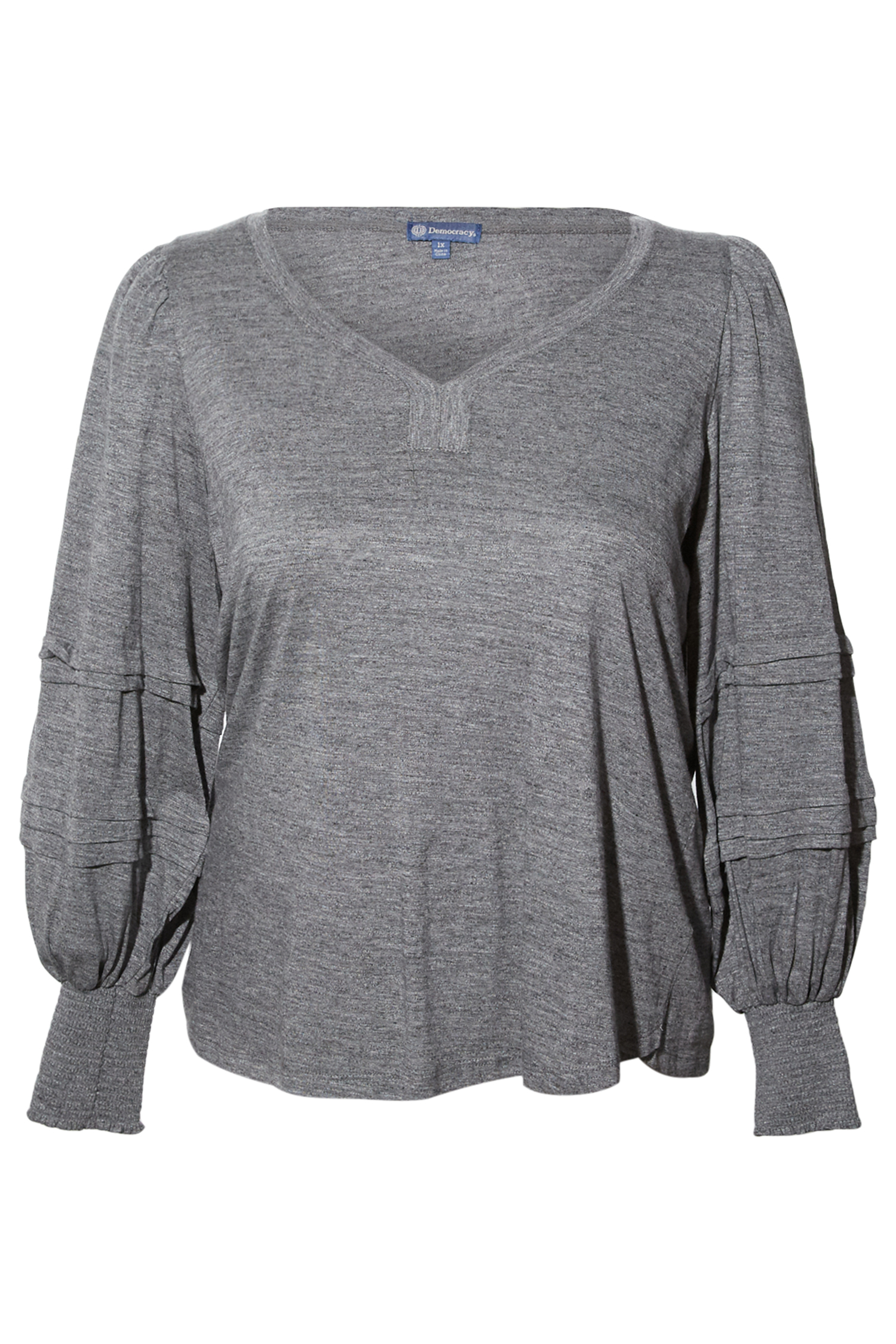 Democracy Sweetheart Neck Top