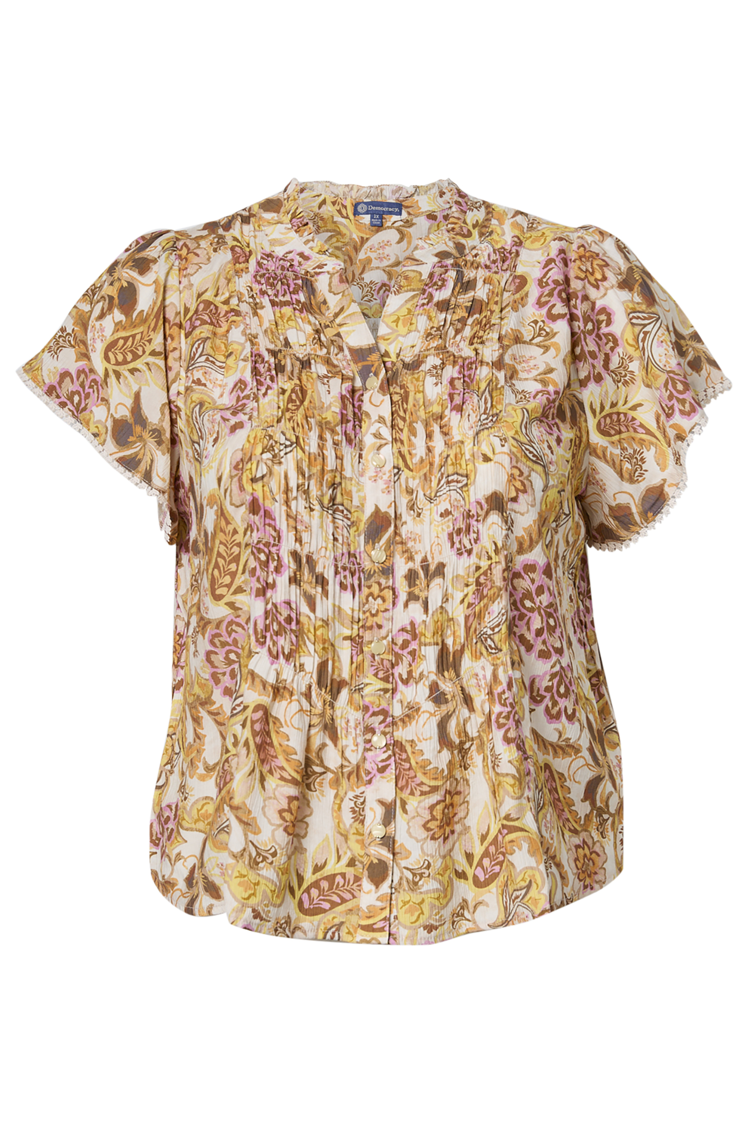 Democracy Printed Blouse