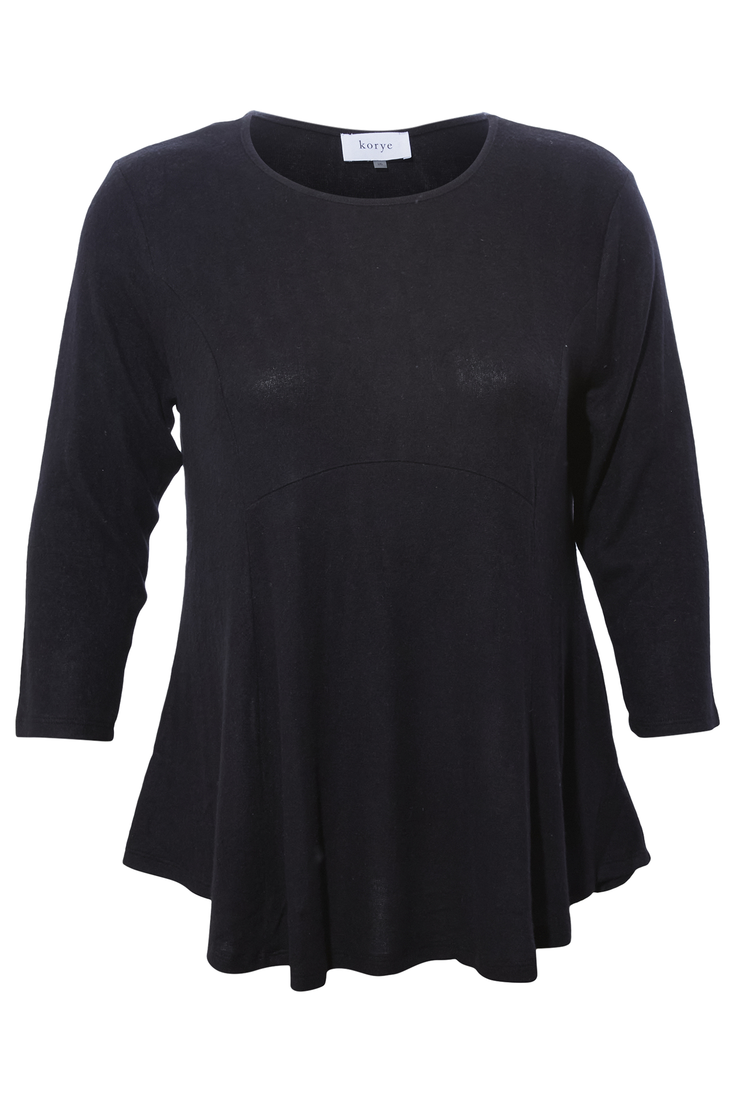 Round Neck Babydoll Top