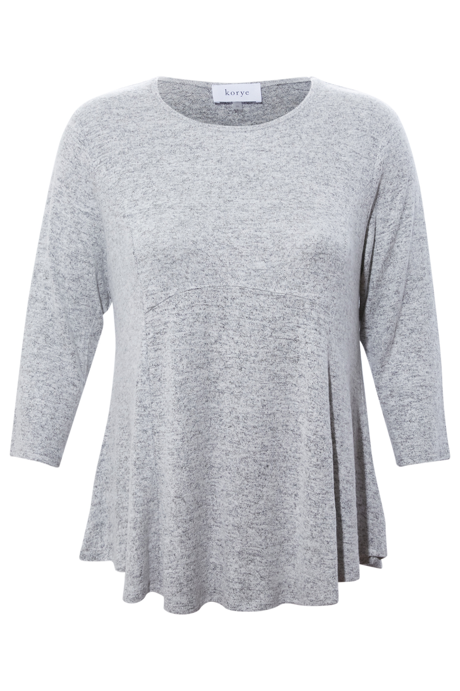 Round Neck Babydoll Top