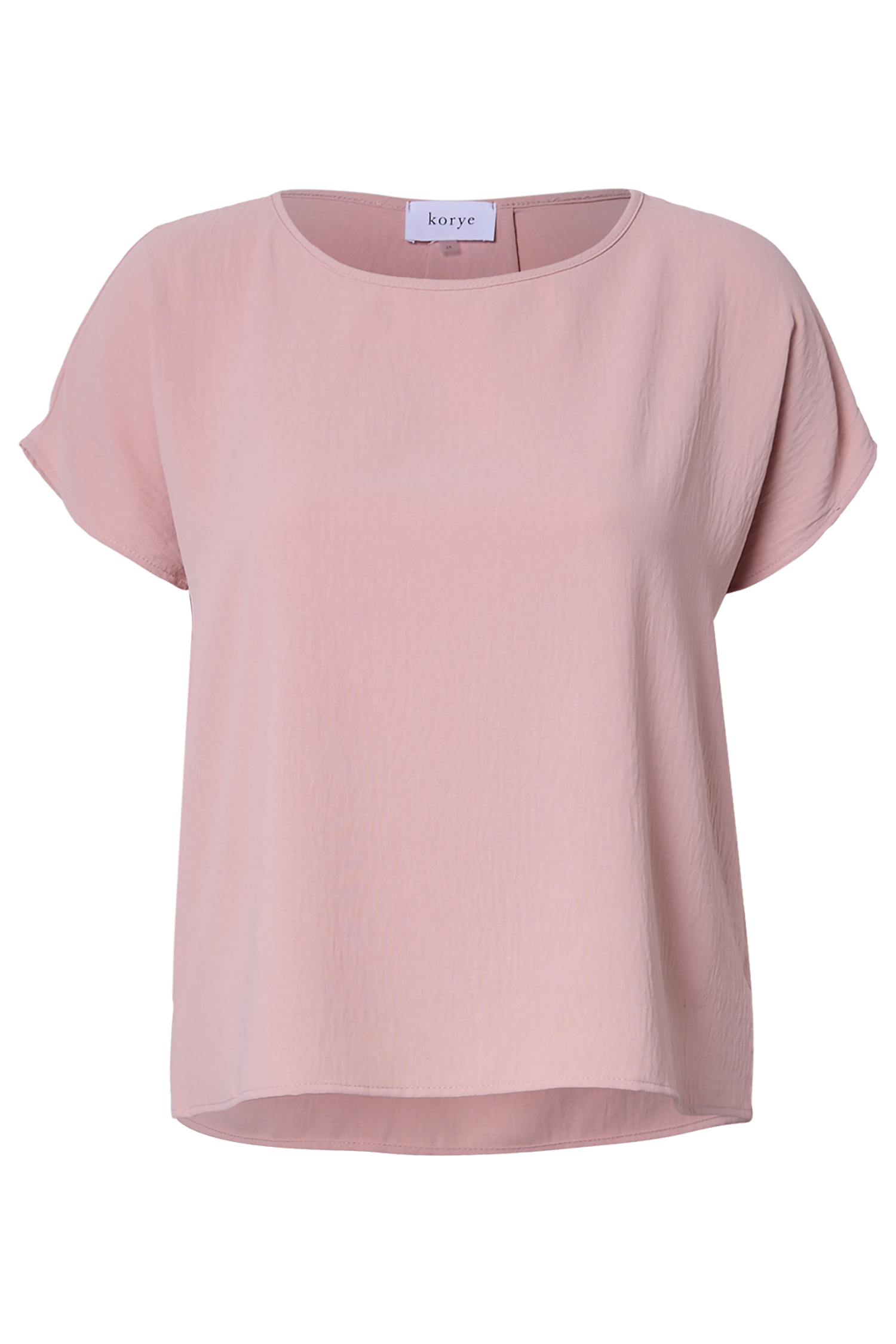 Back Pleat Cross Over Top
