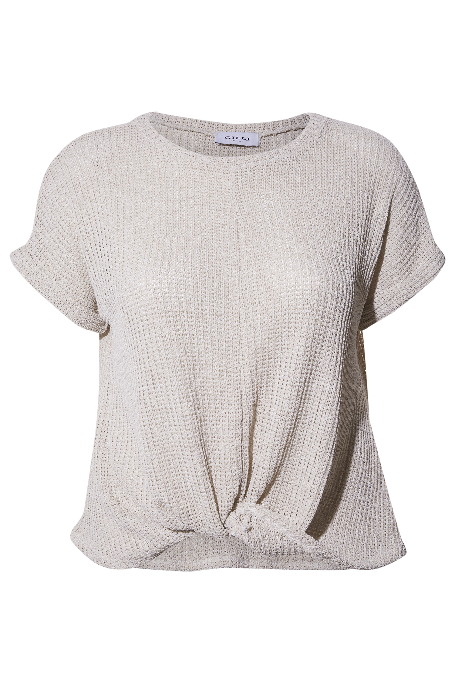 Short Sleeve Front Twist Top