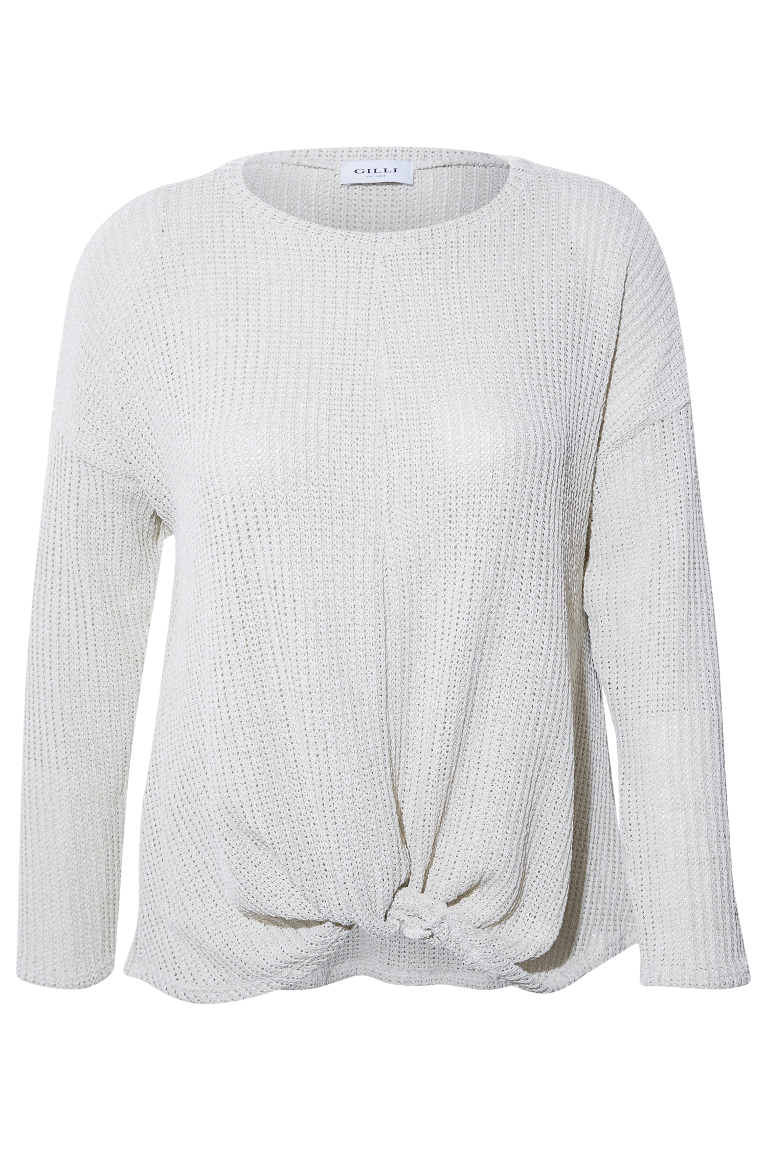 Long Sleeve Knit Twist Top