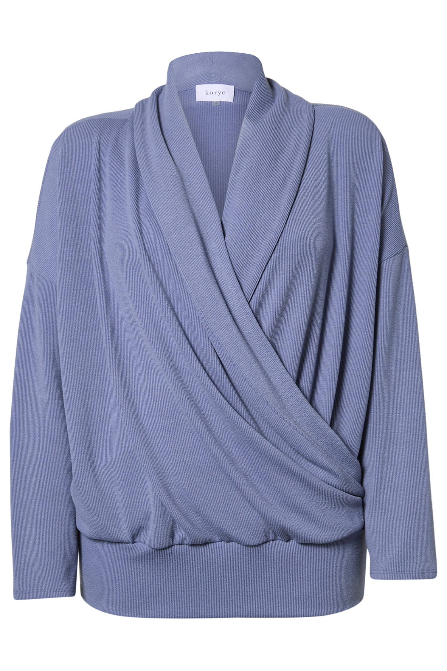 Surplice Long Sleeve Top