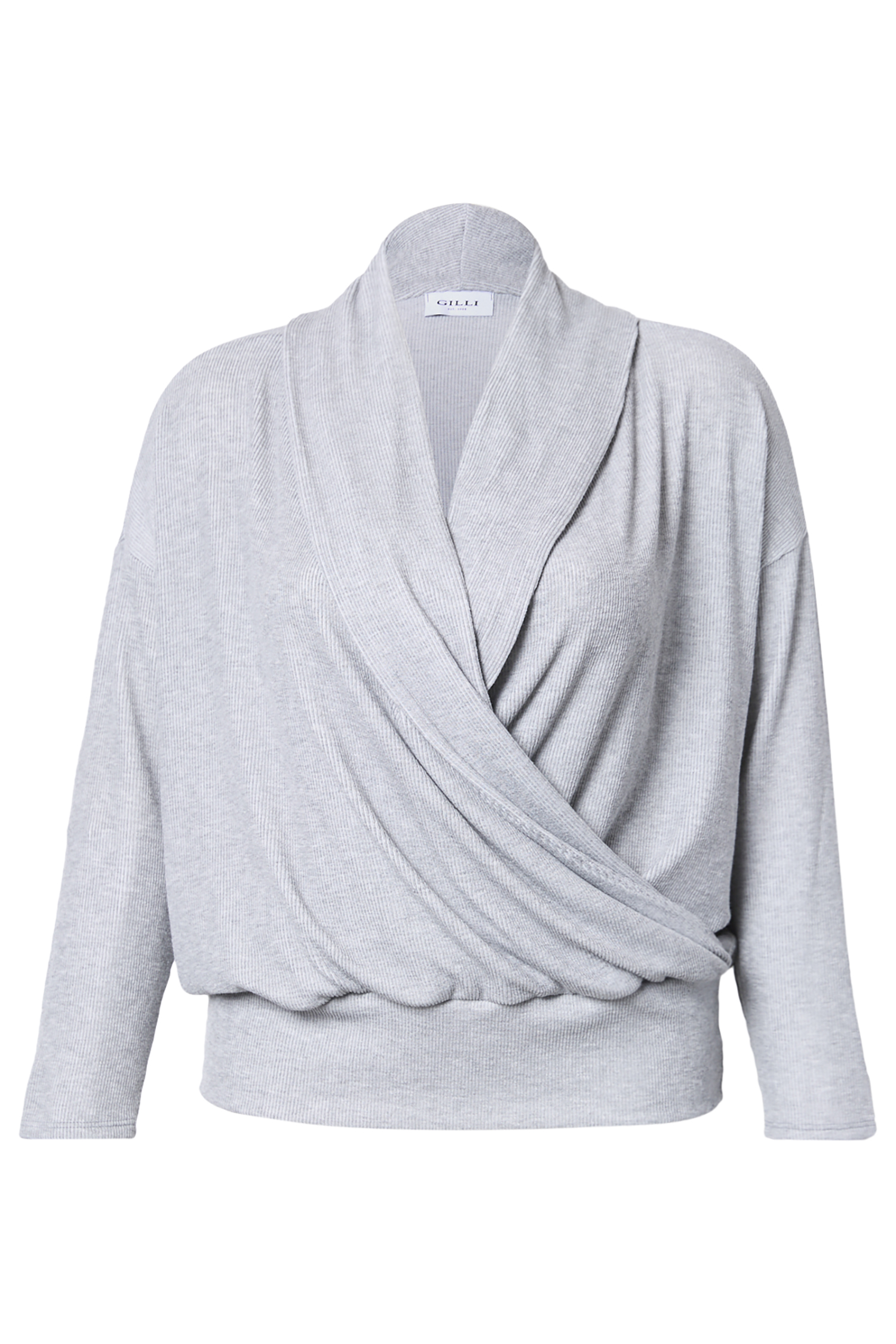 Surplice Long Sleeve Top