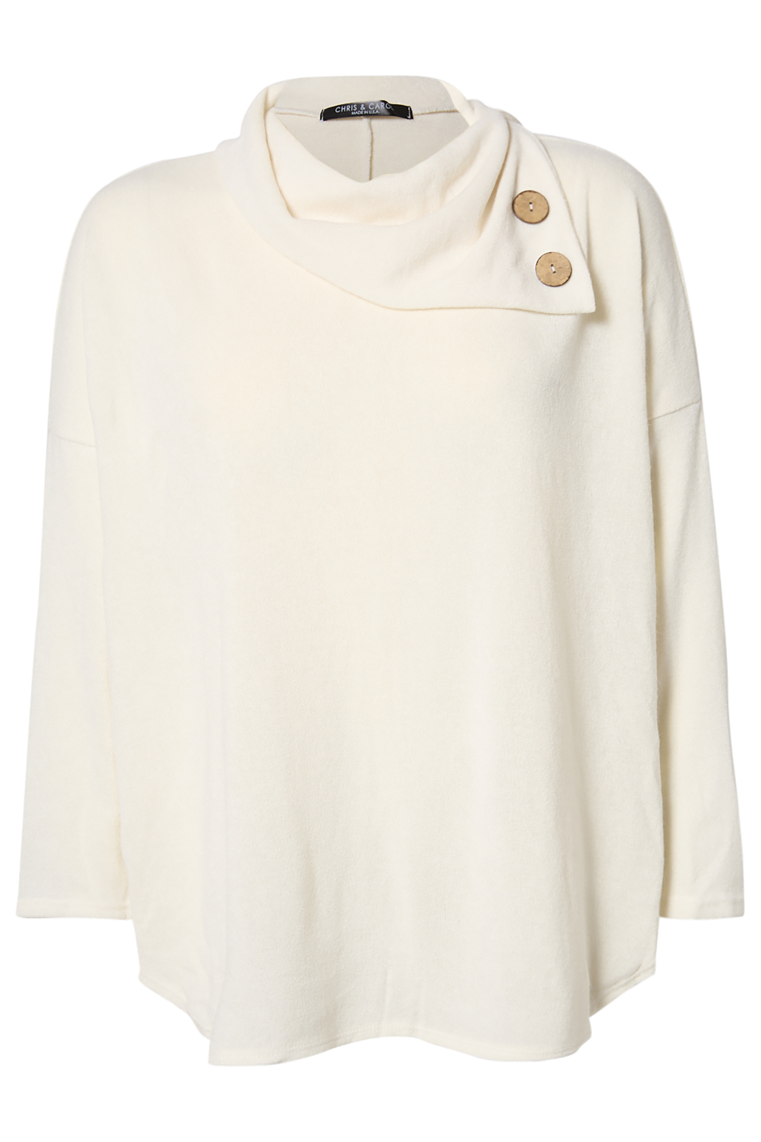 Long Sleeve Cowl Neck Top