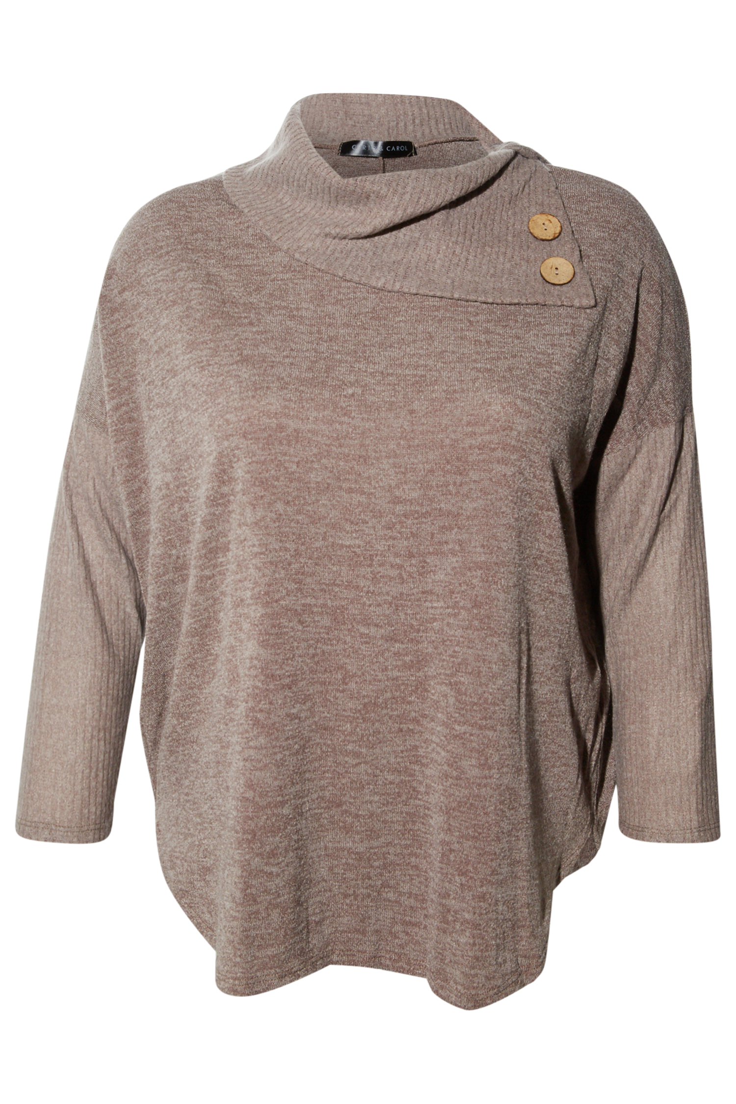 Long Sleeve Cowl Neck Top