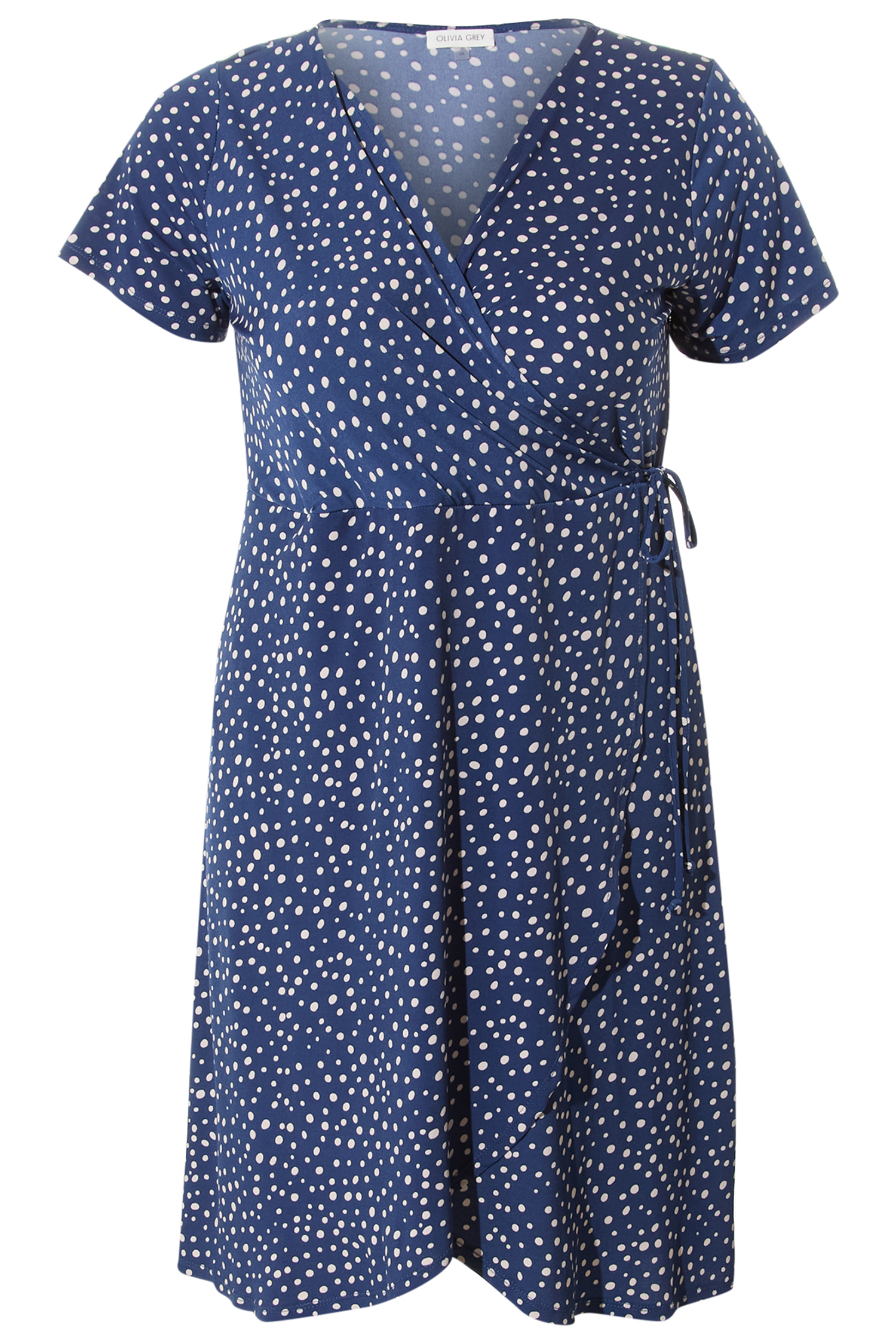 Faux Wrap Dress