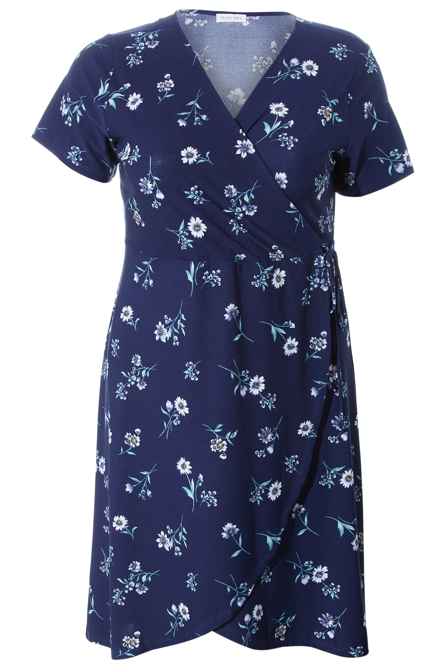 Faux Wrap Dress