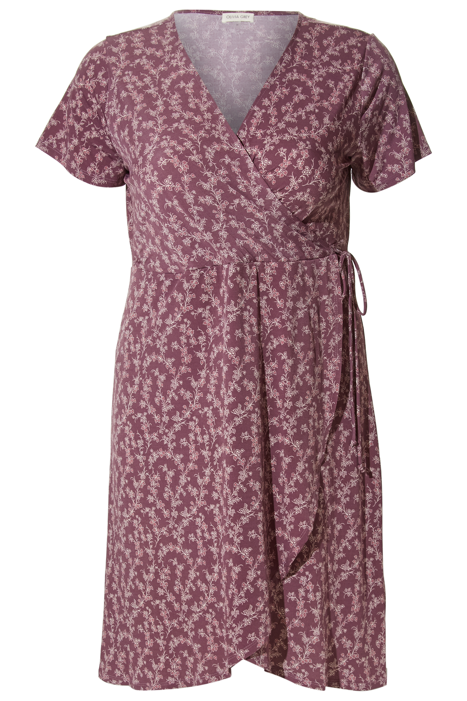 Floral Wrap Dress