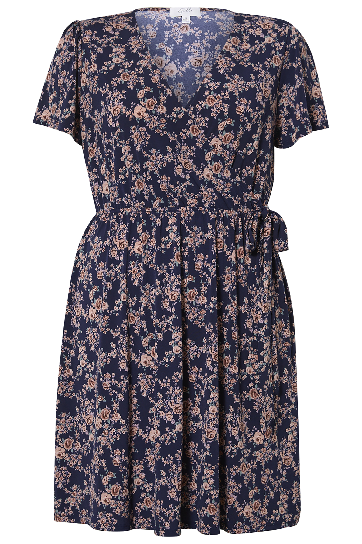 Floral Wrap Dress