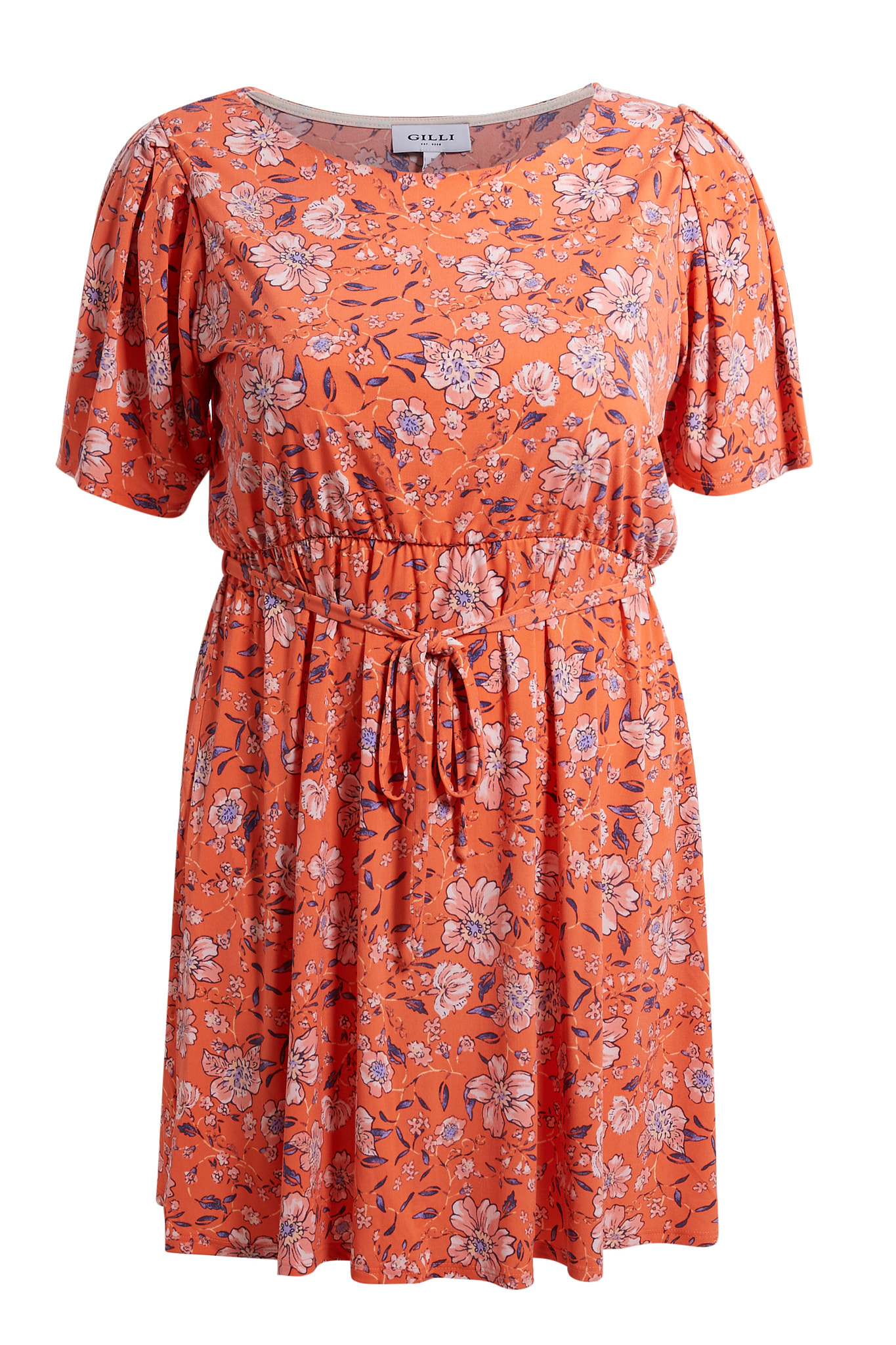 Floral Print Mini Dress