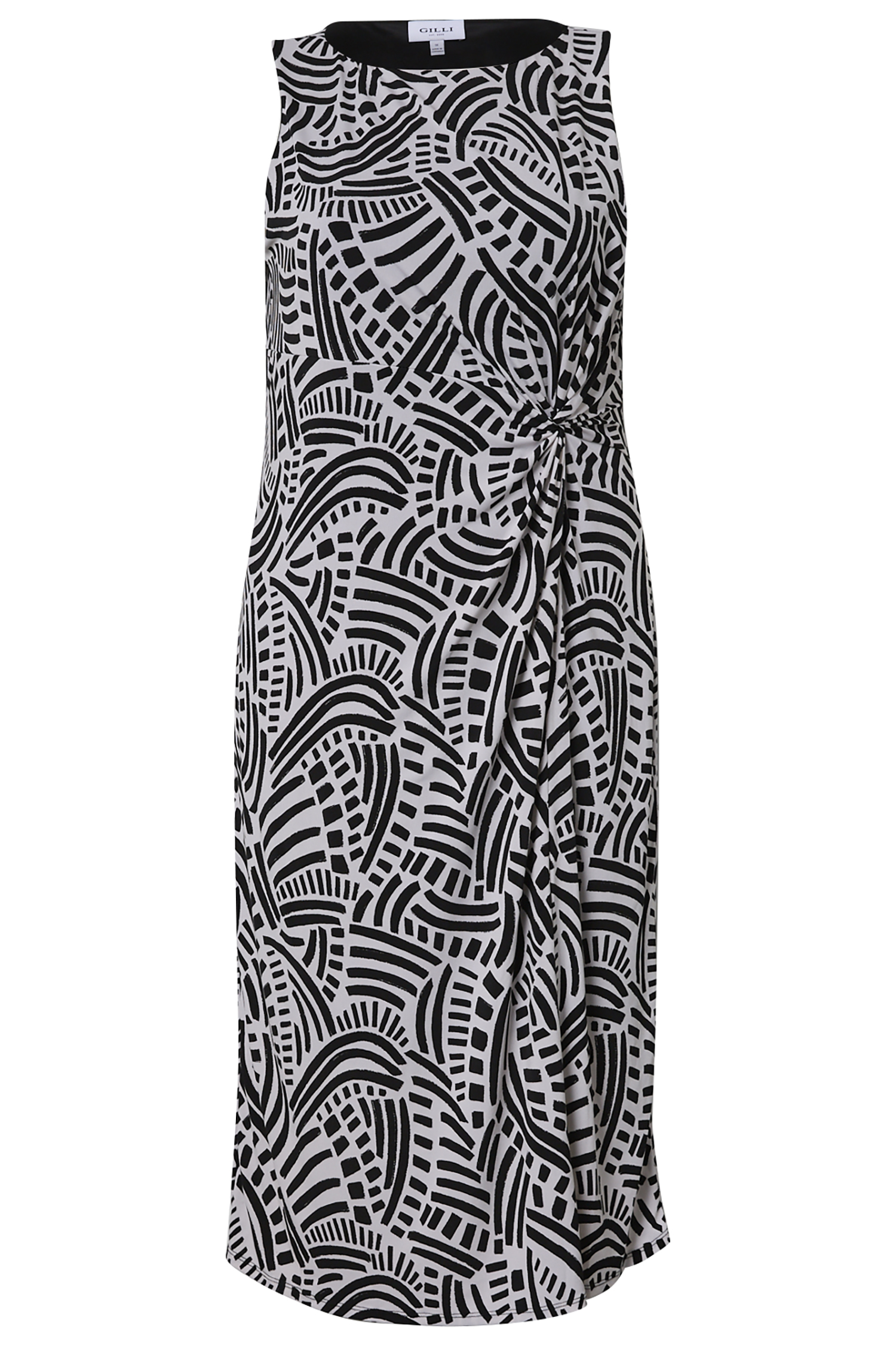 Abstract Bodycon Dress