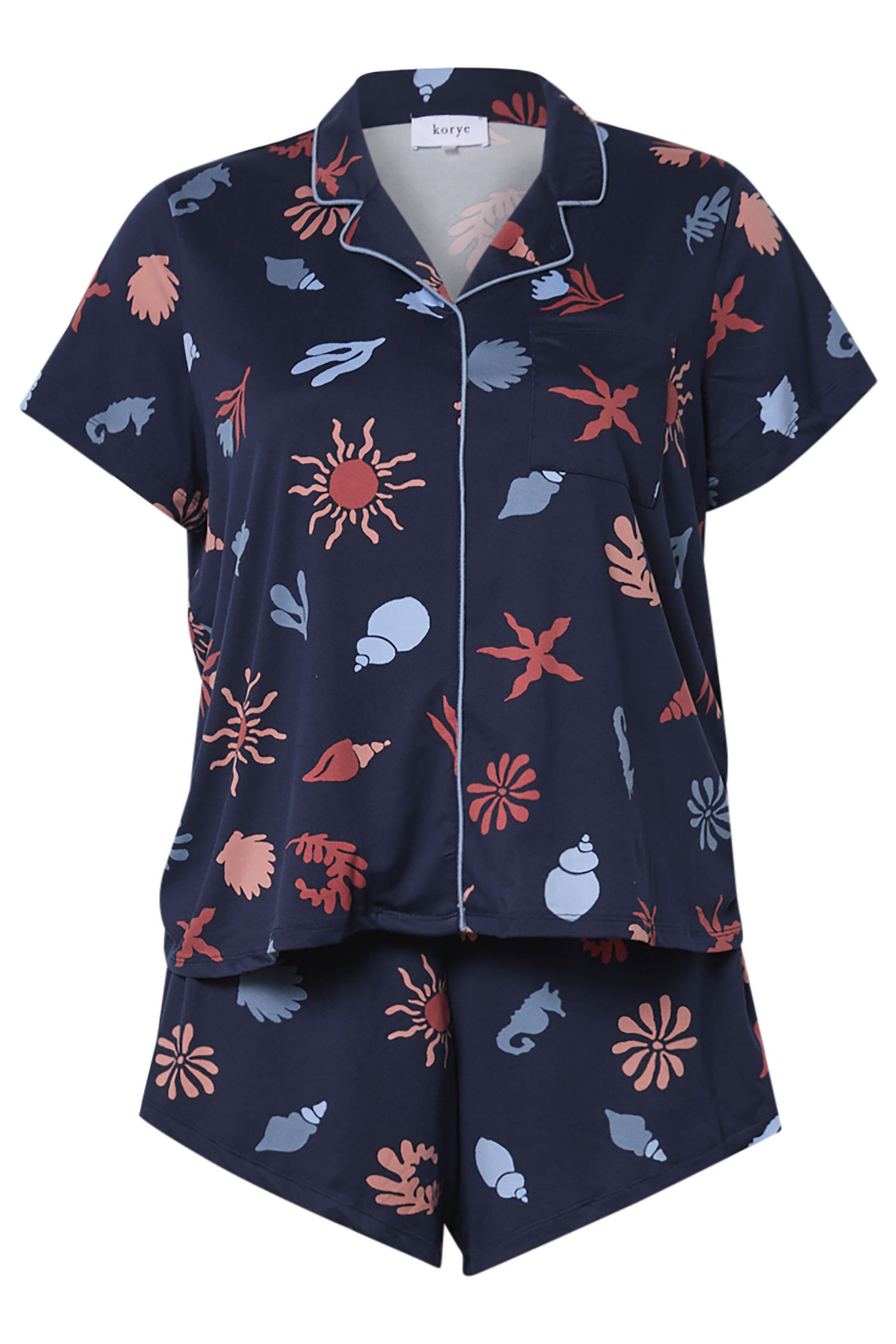 Printed Pajama Set