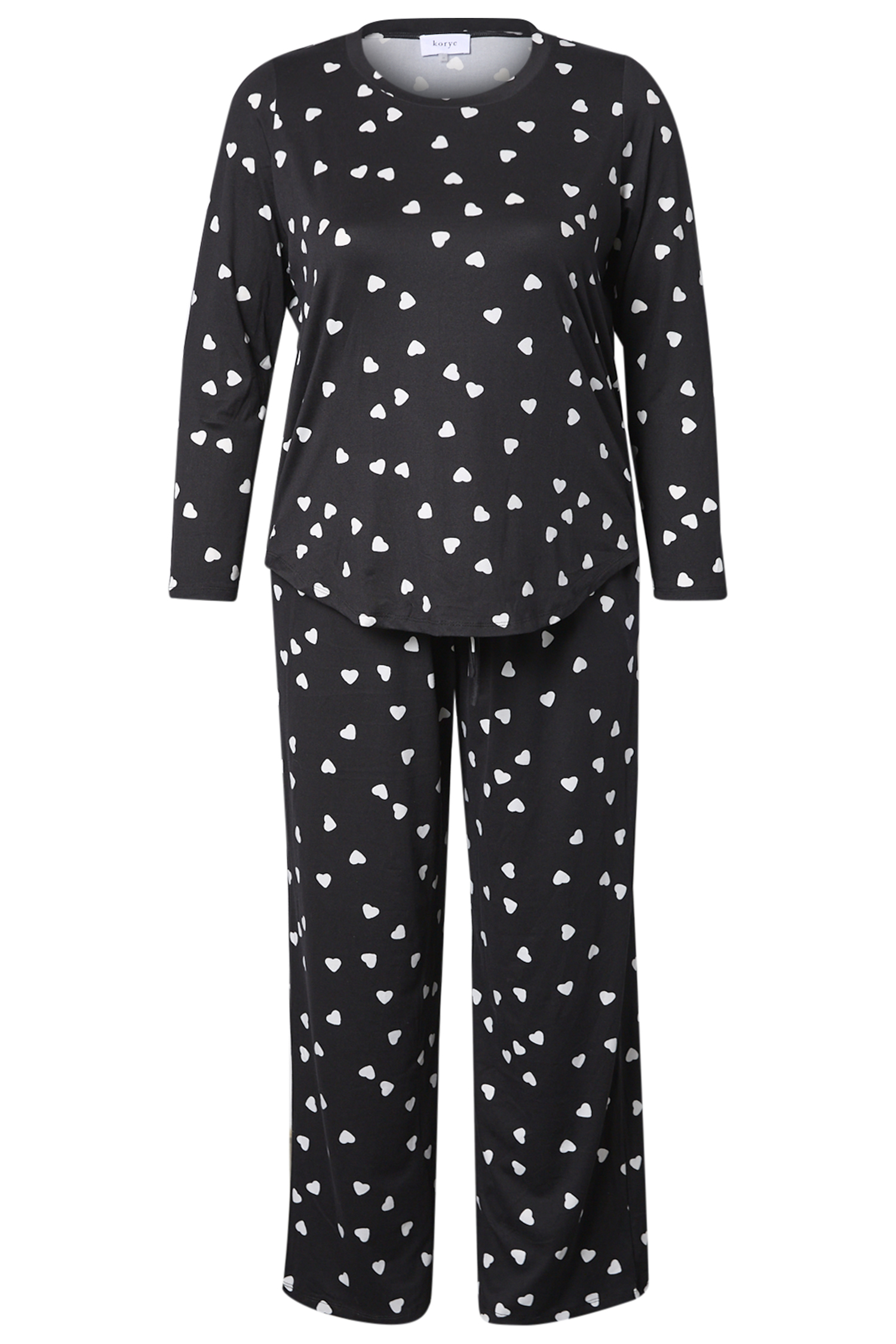 Crew Neck Top & Straight Leg Pant Set