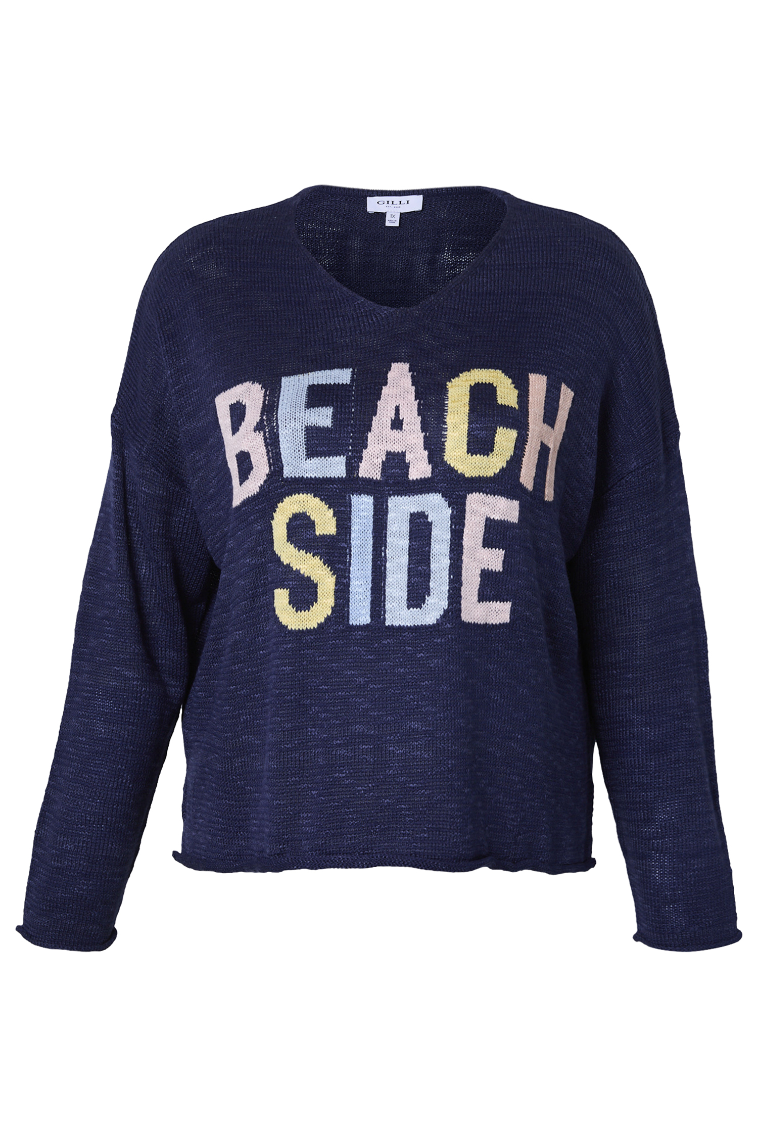 Long Sleeve 'Beach Side' Sweater